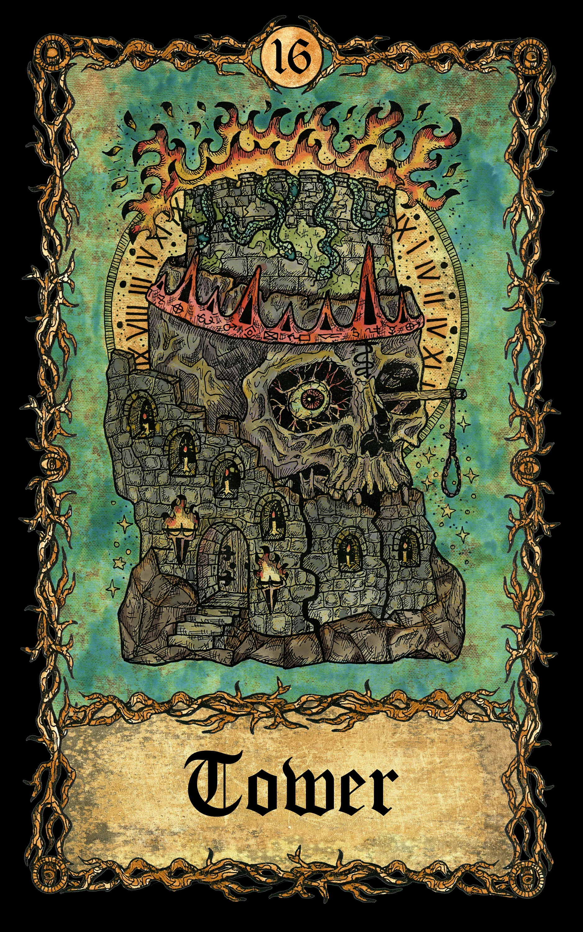 Bones Eternal Tarot Deck: Gothic Indie Tarot