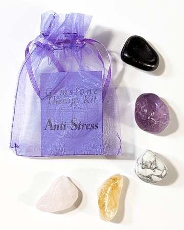 Anti-Stress Gemstone Therapy Kit: Anxiety Relief
