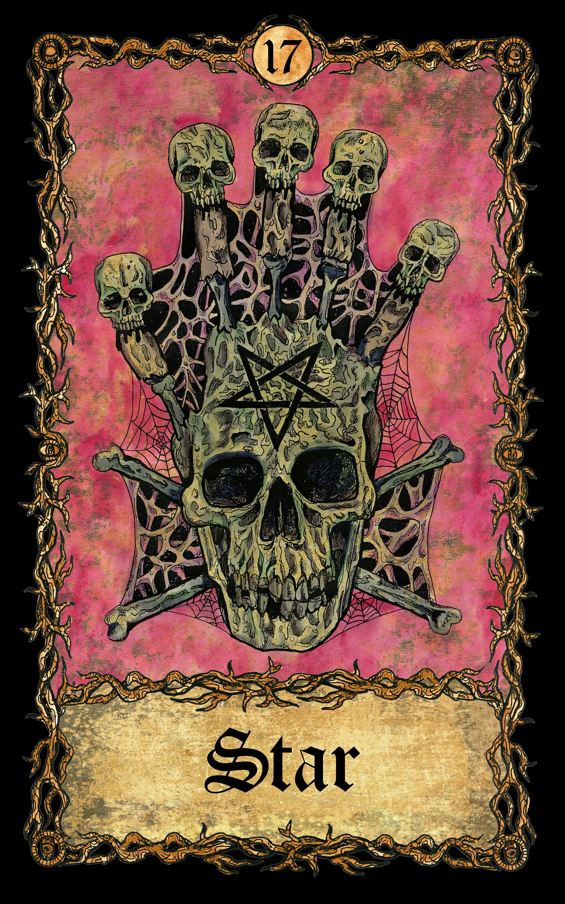 Bones Eternal Tarot Deck: Gothic Indie Tarot
