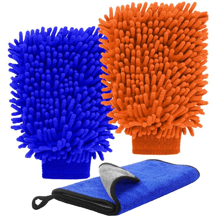 Microfiber Wash Mitts