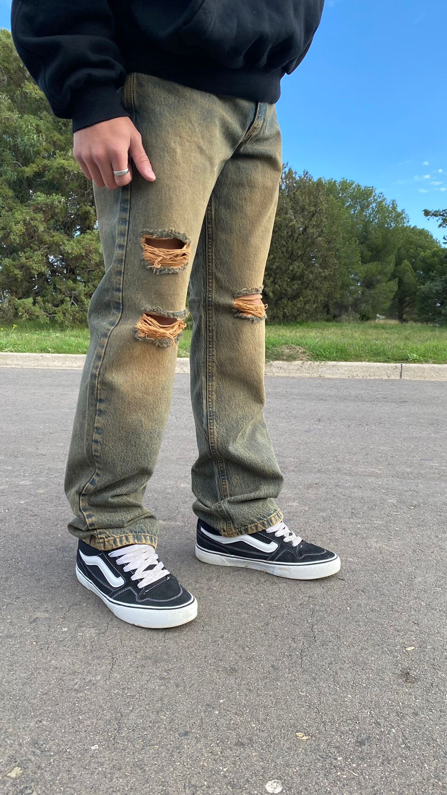 Jean Baggy Oxido