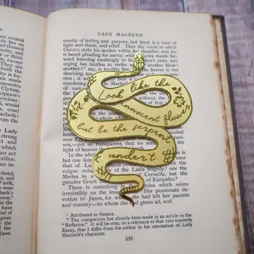 Brass Bookmarks