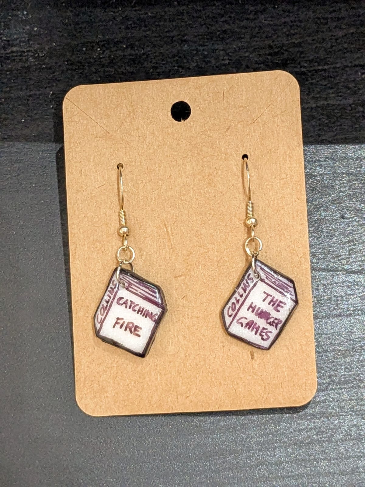 Bookish Handmade Earrings