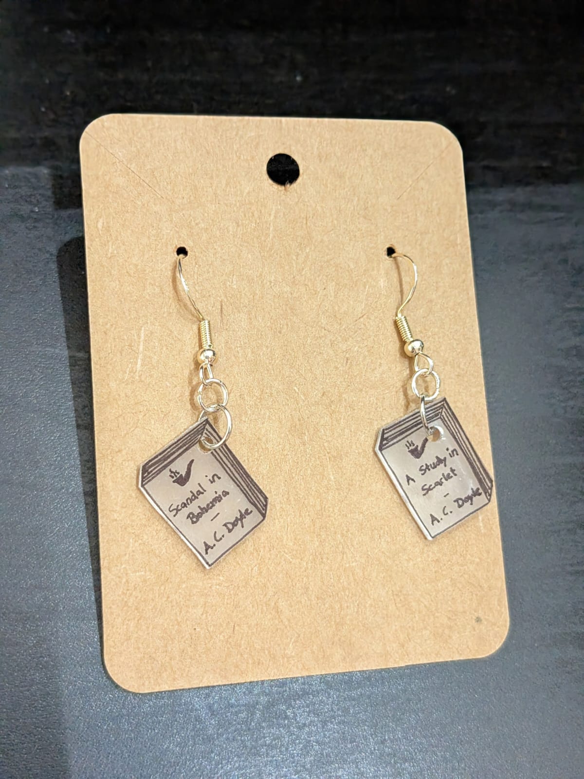 Bookish Handmade Earrings
