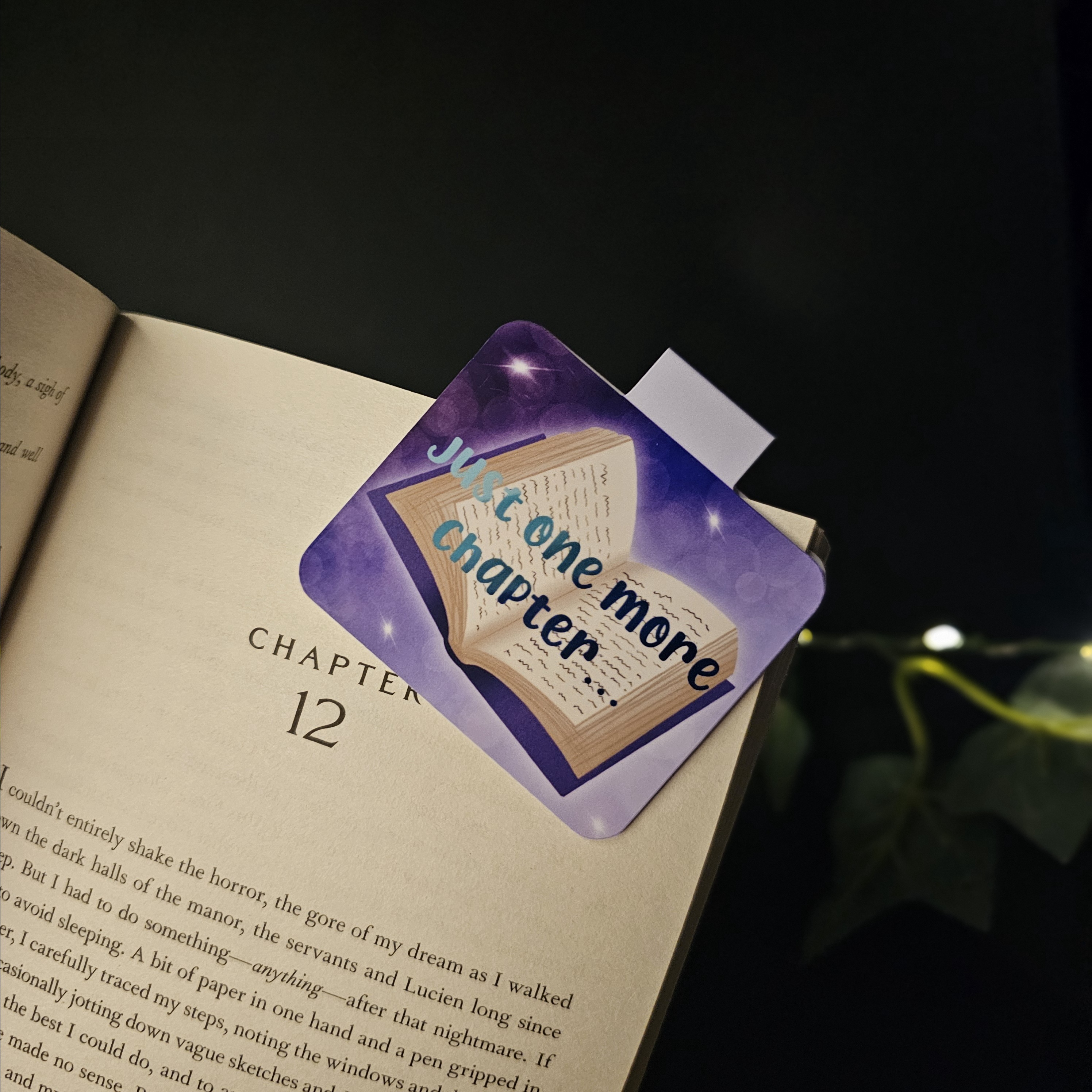 One More Chapter Magnetic Bookmark