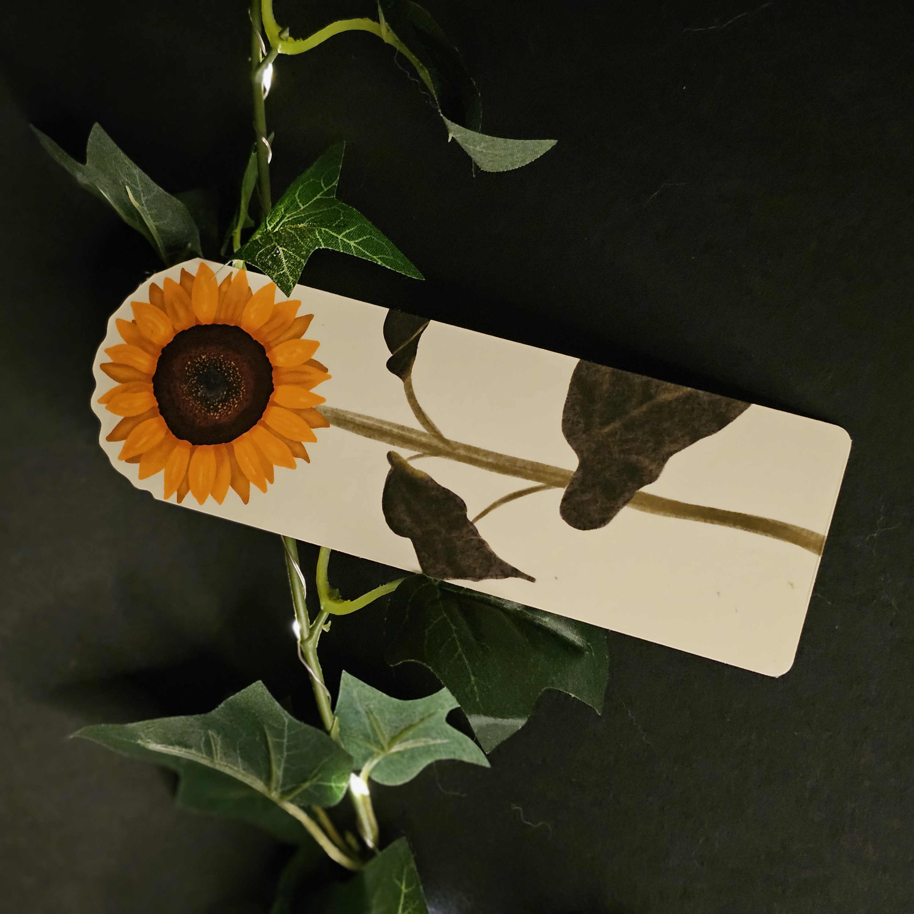 Sunflower Bookmark