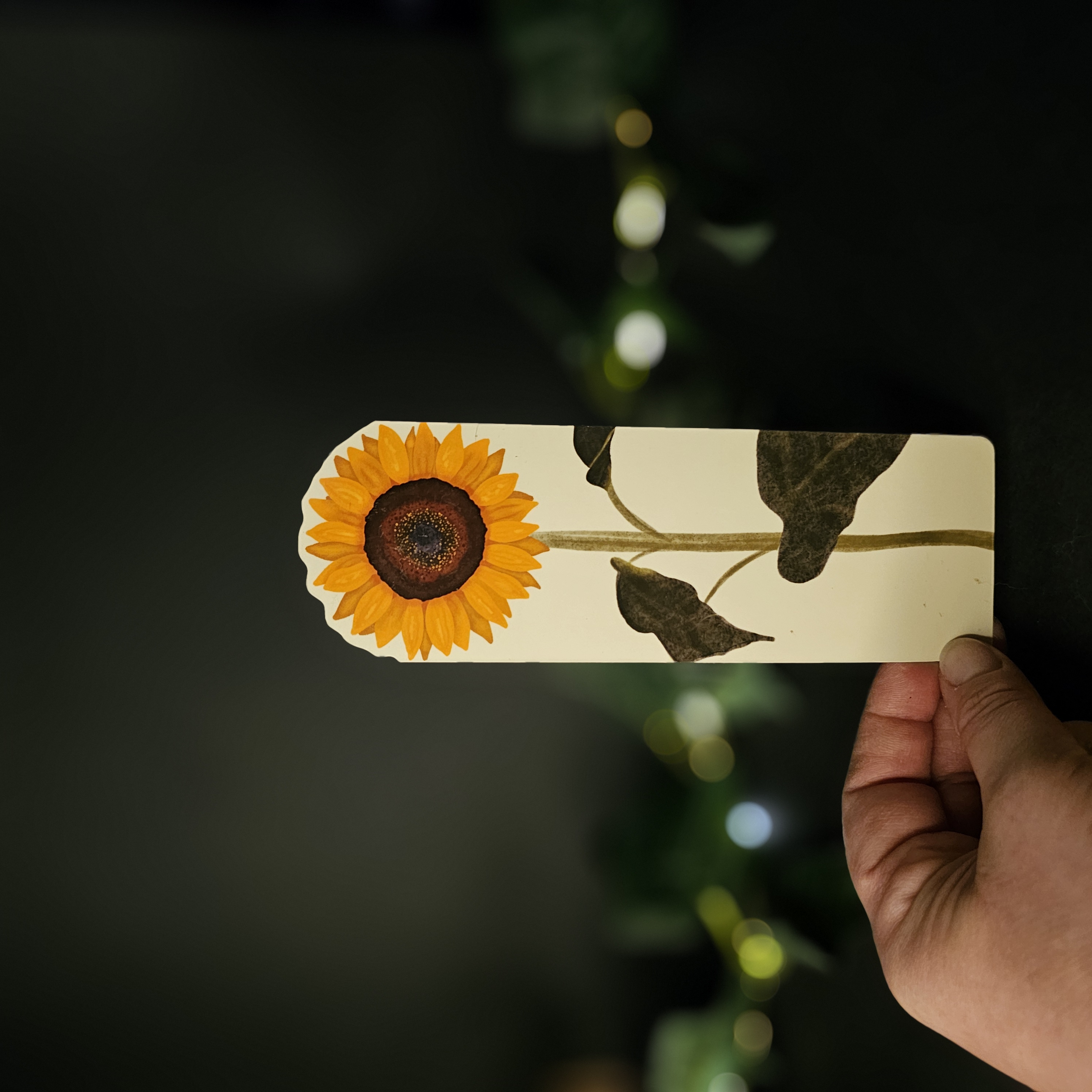 Sunflower Bookmark