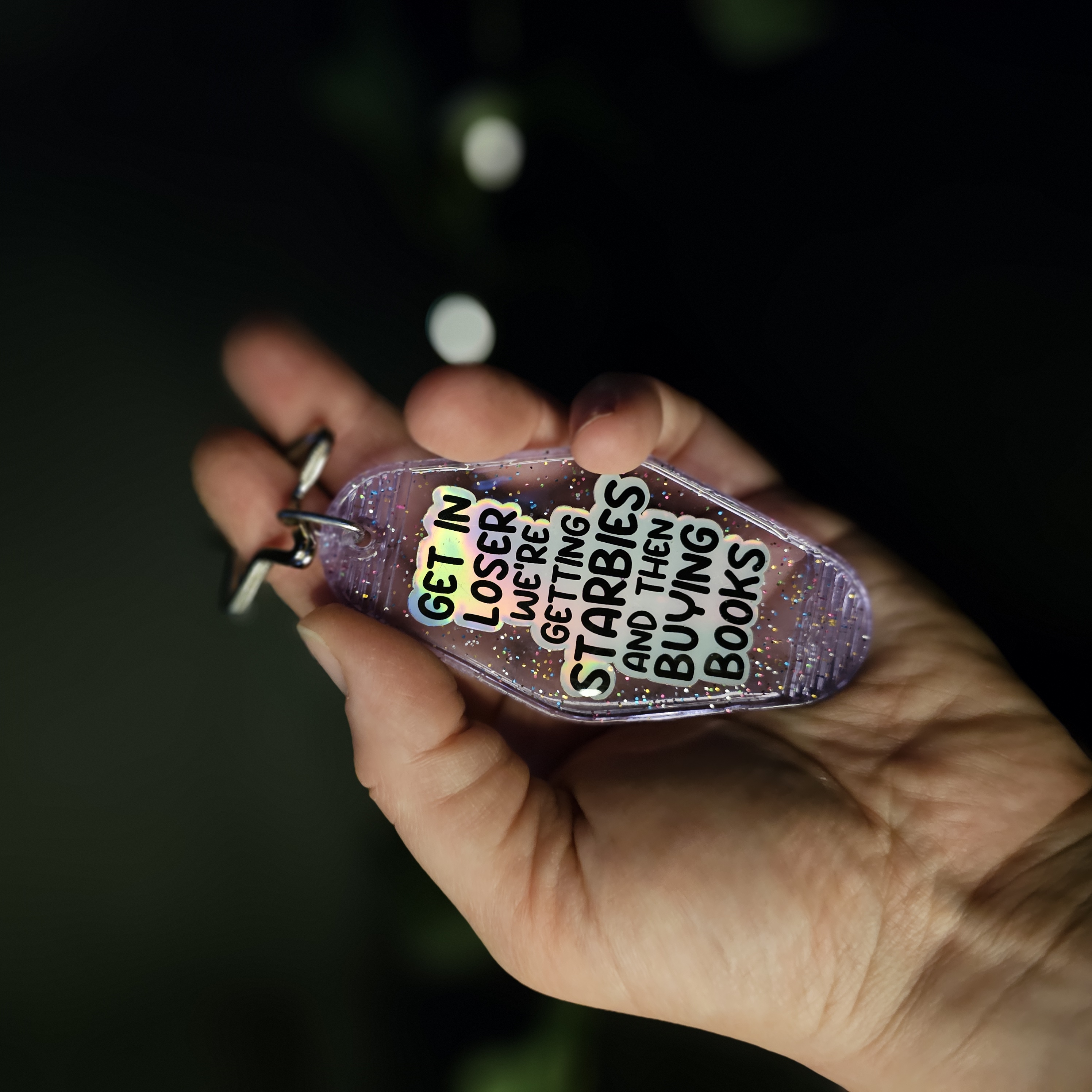 Get in Loser Keyring