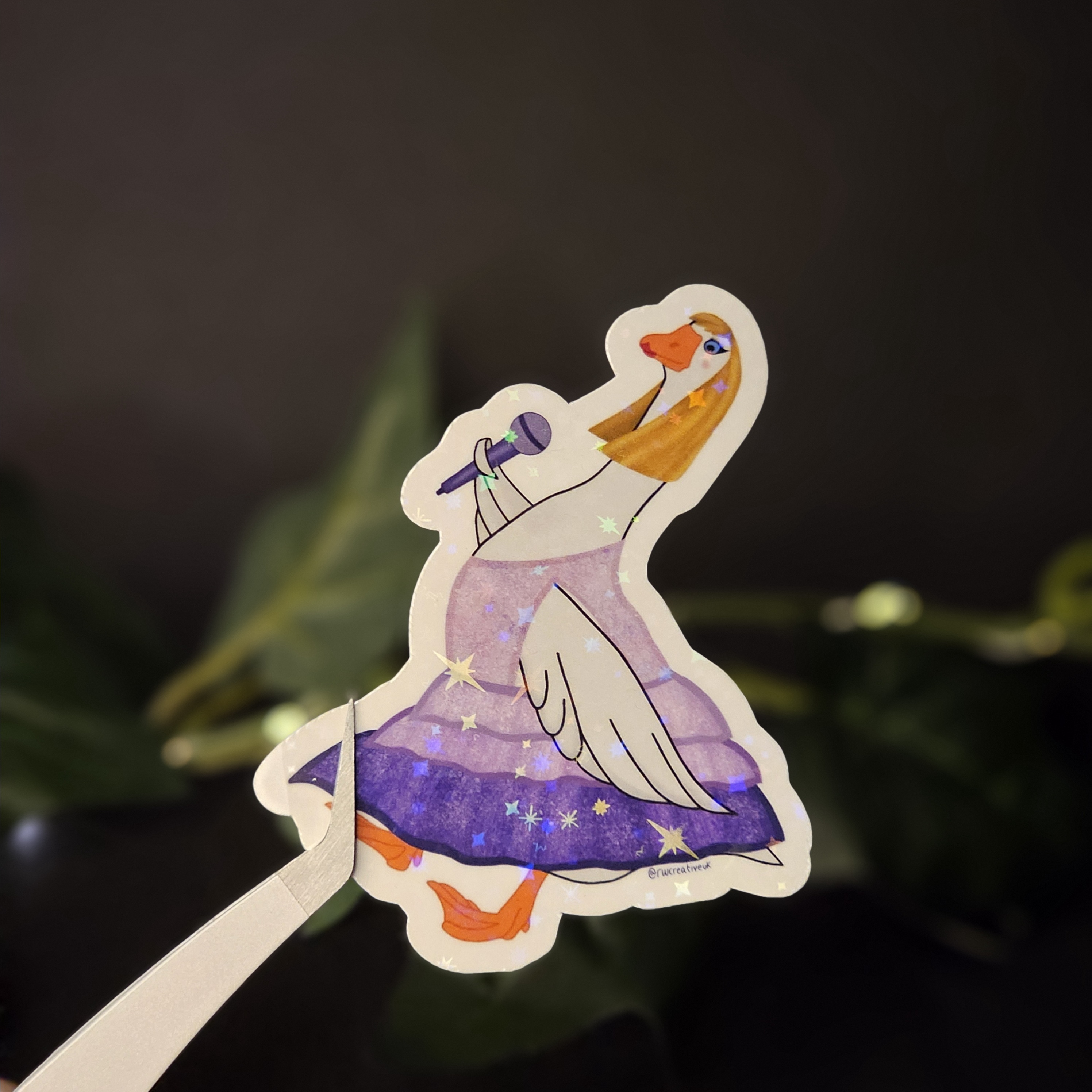 Eras Outfit Goose Sticker