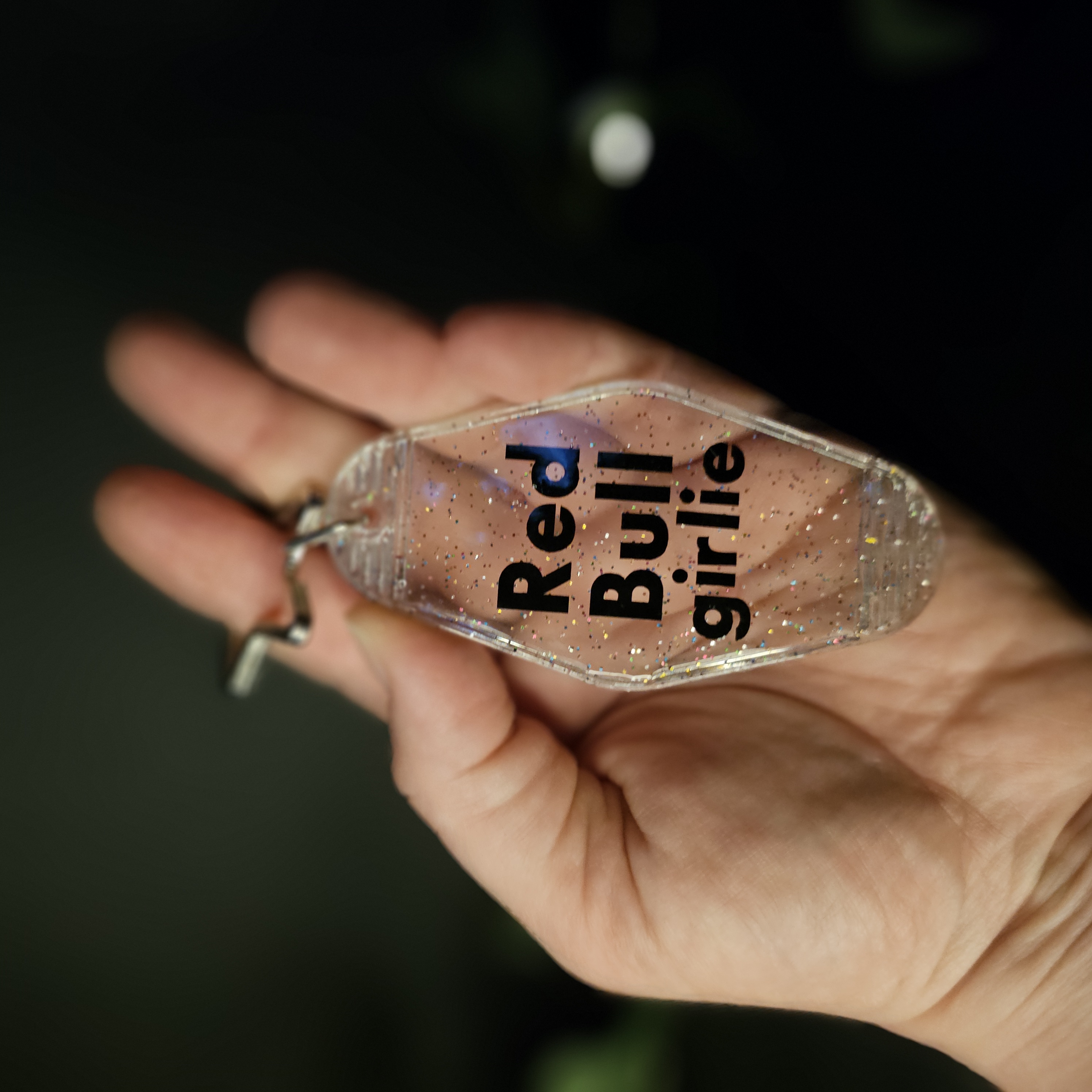 Emotional Support Drink Keyring