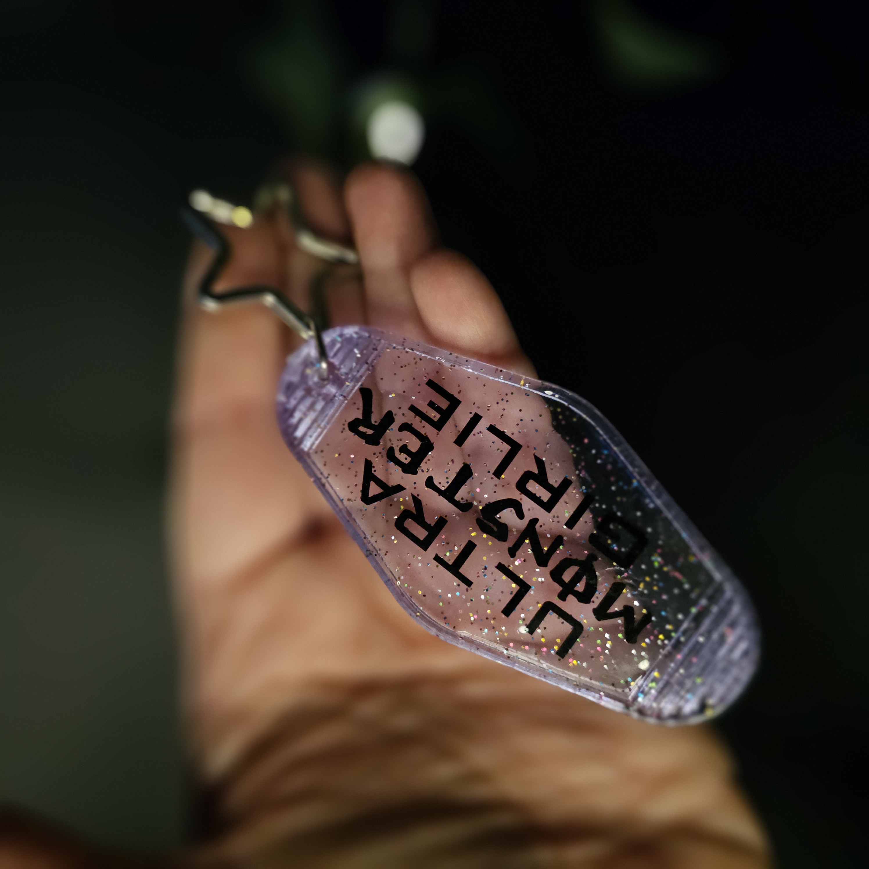 Emotional Support Drink Keyring