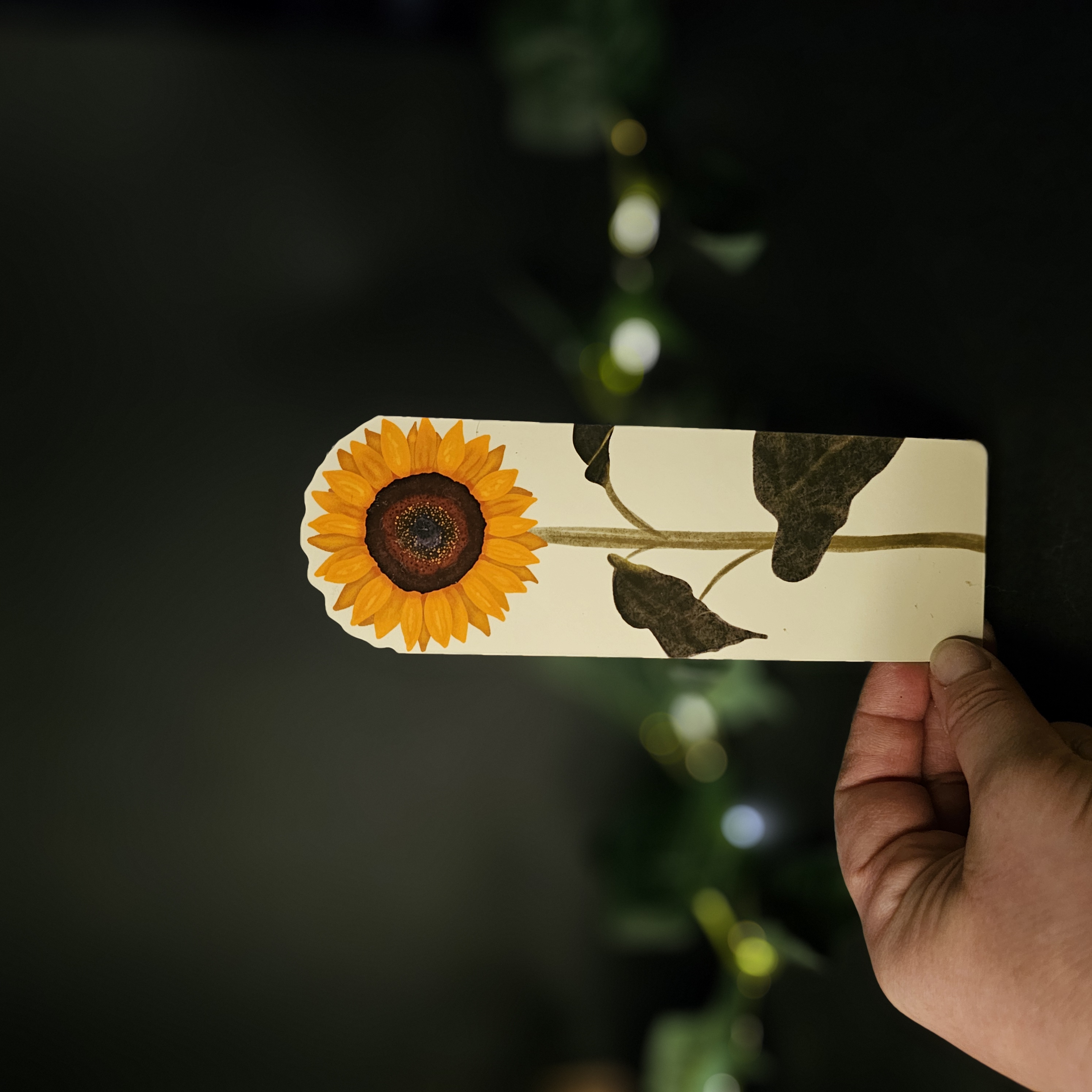Sunflower Bookmark