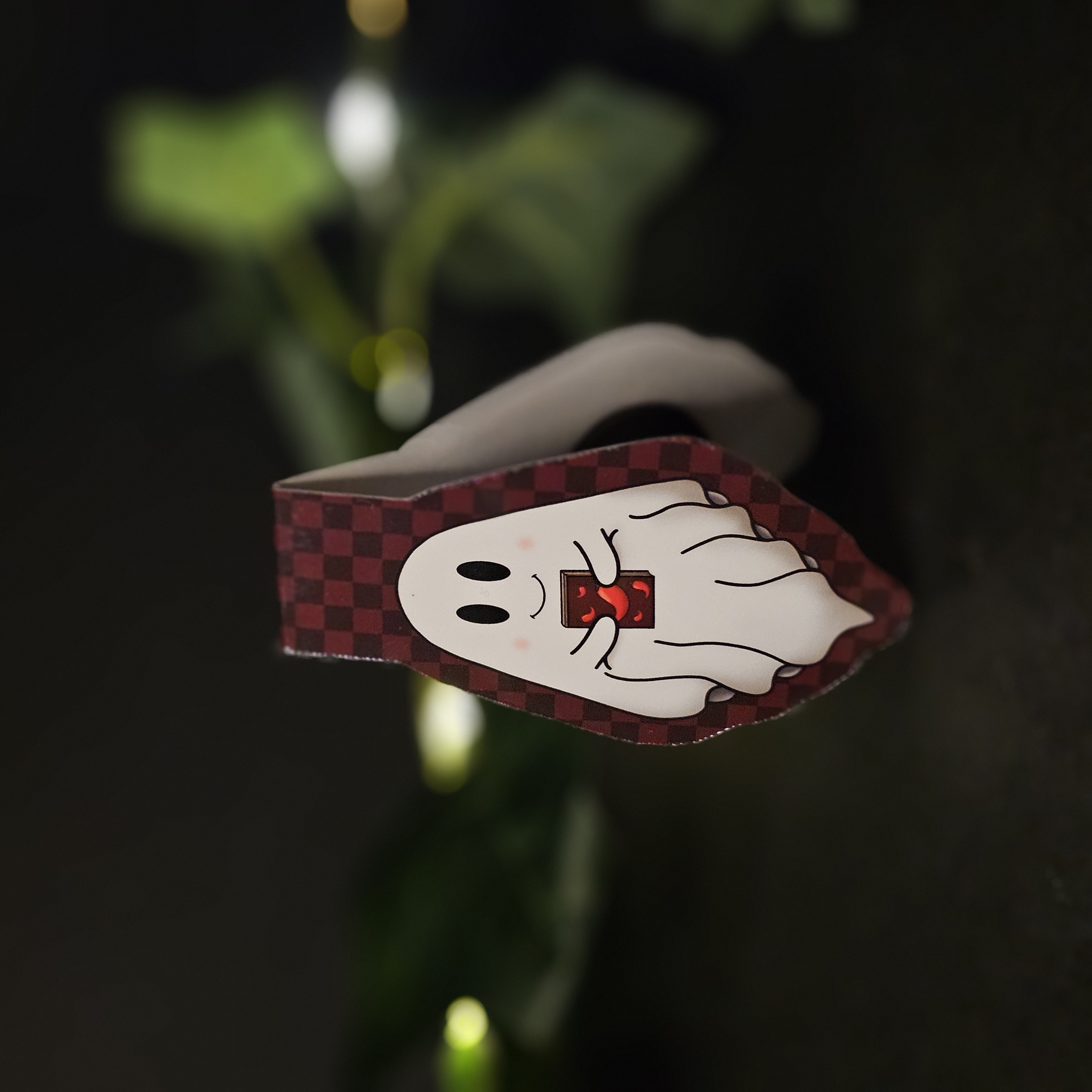 Bookish Ghostie Magnetic Bookmark