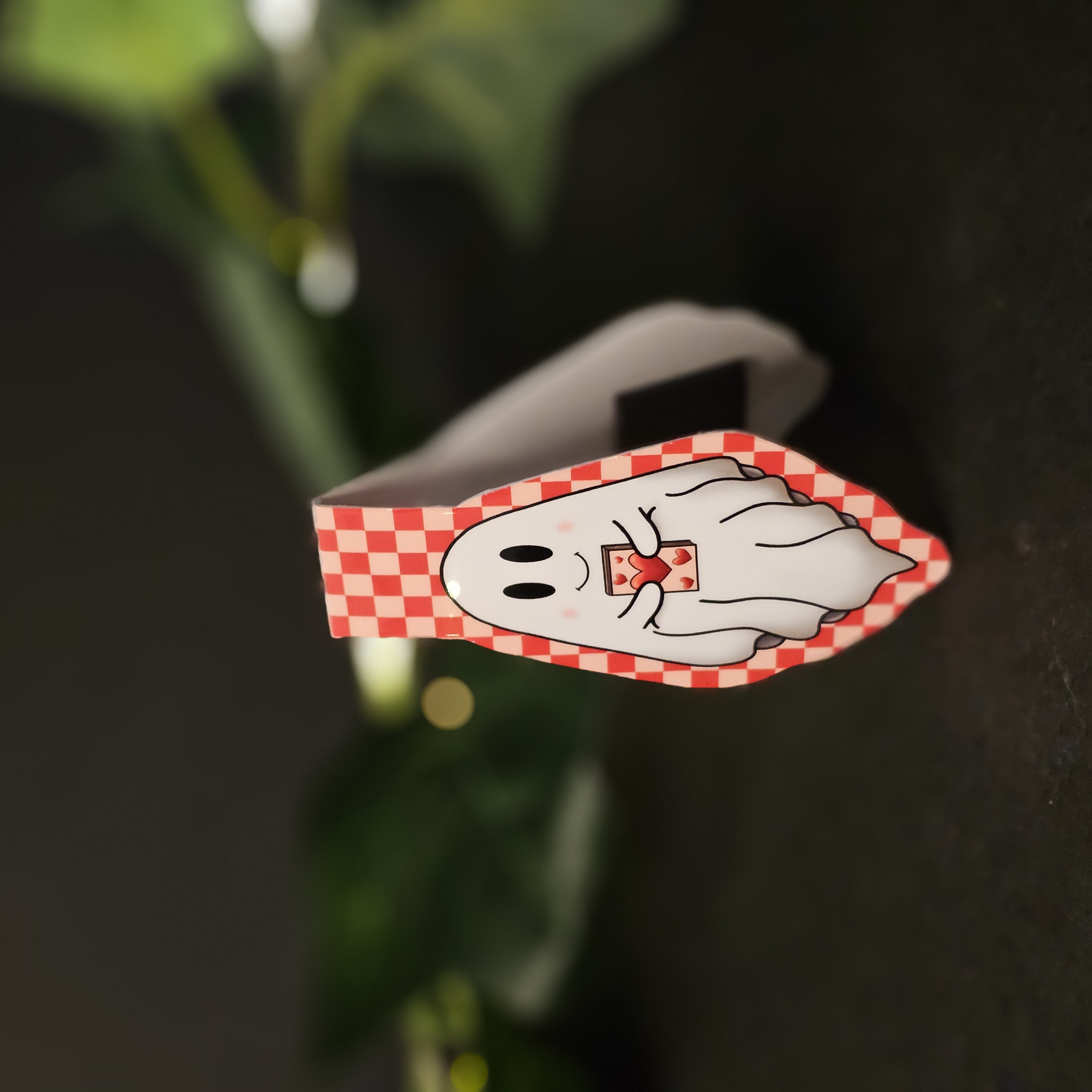 Bookish Ghostie Magnetic Bookmark