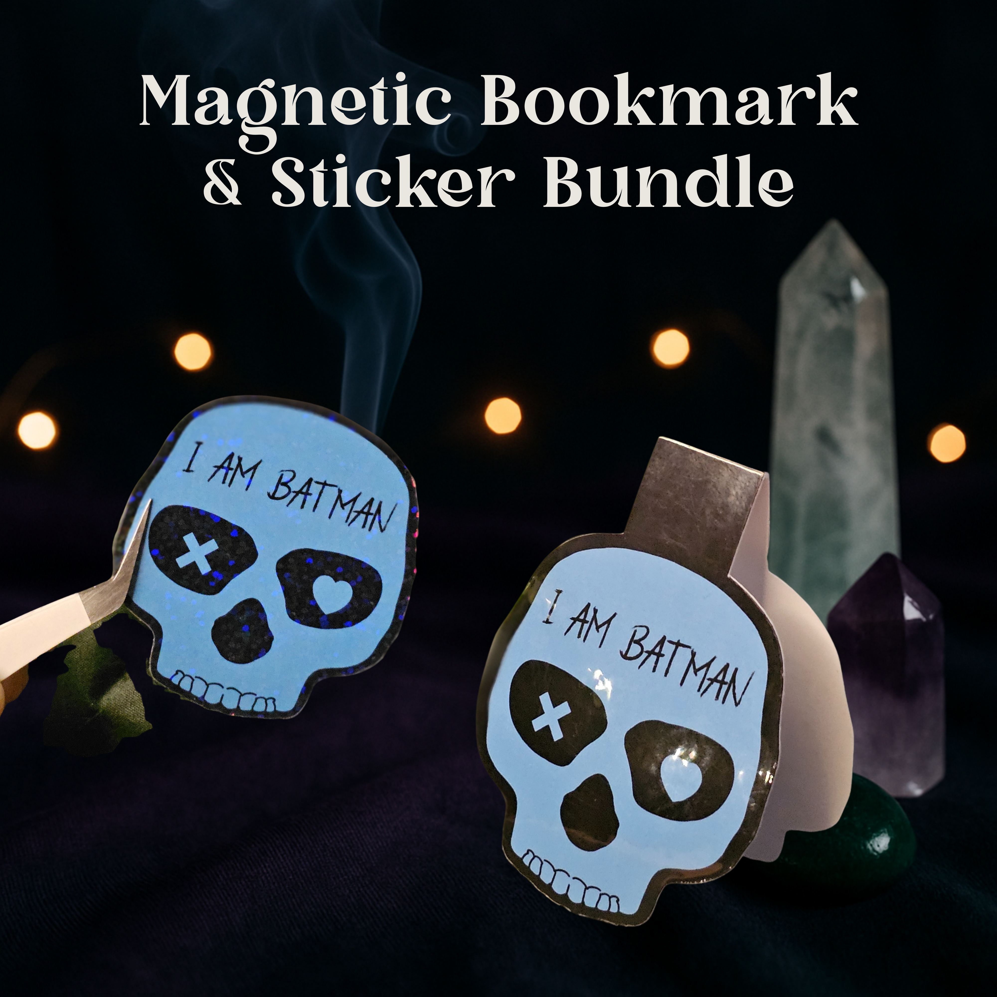 Magnetic Bookmark & Sticker Bundle