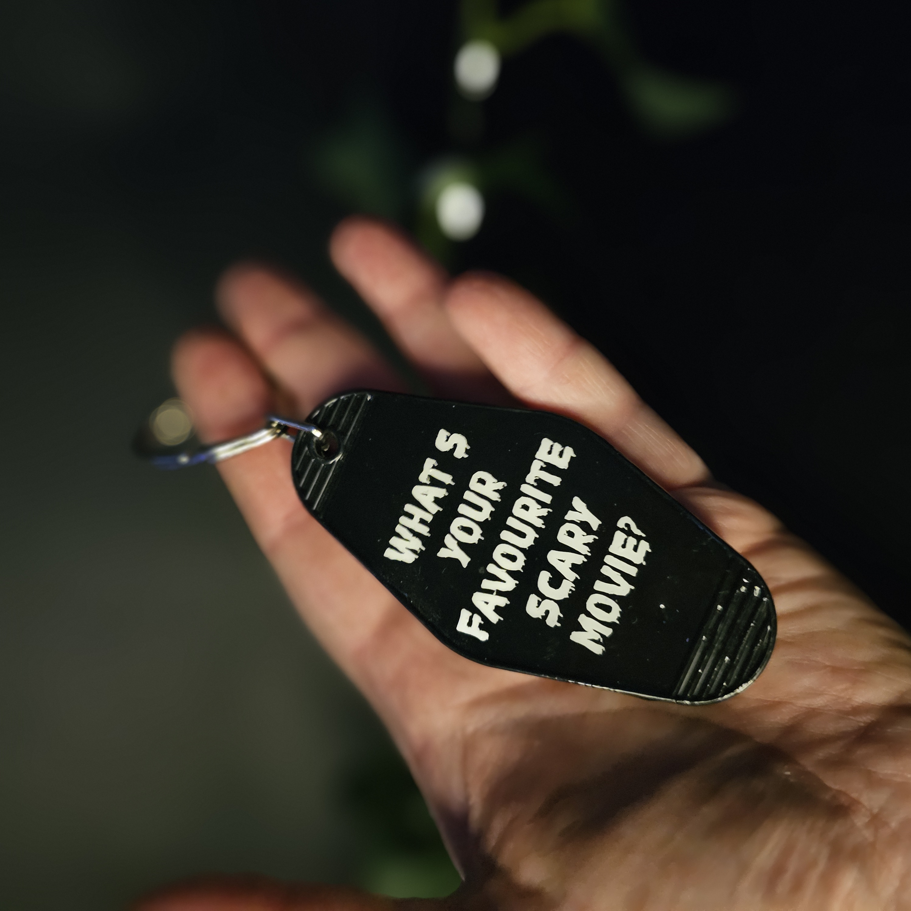 Ghostface Double-Sided Keyring