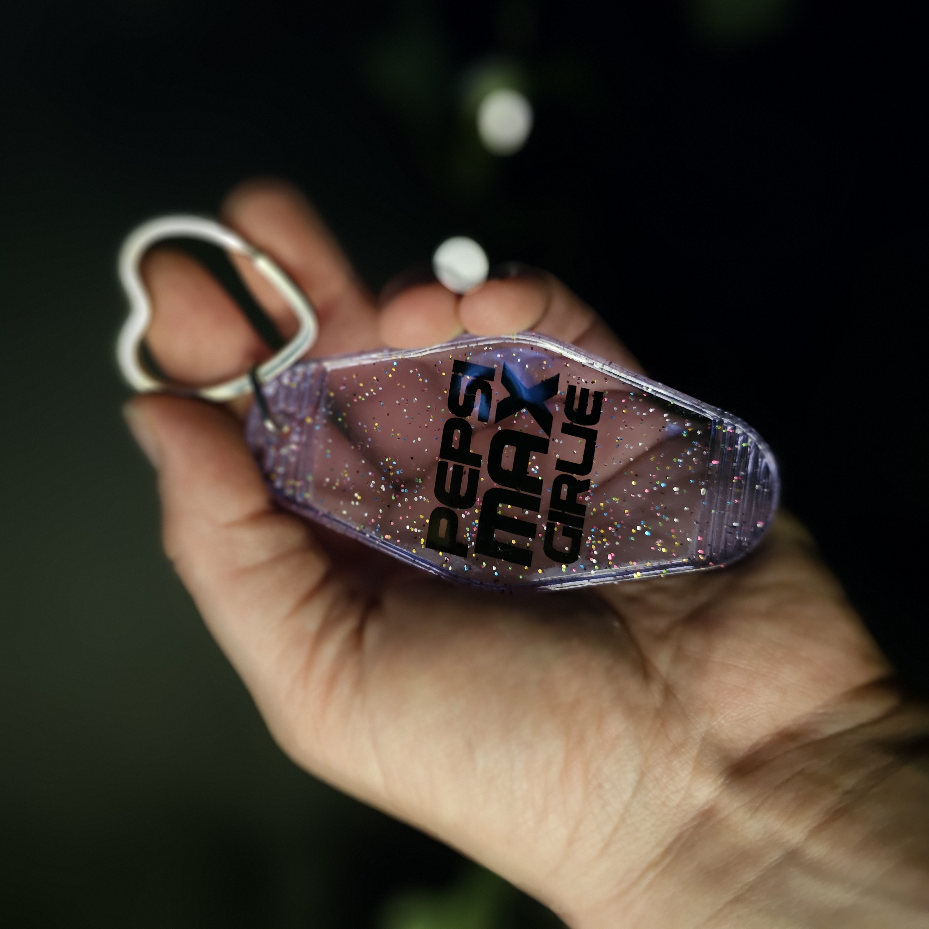 Emotional Support Drink Keyring