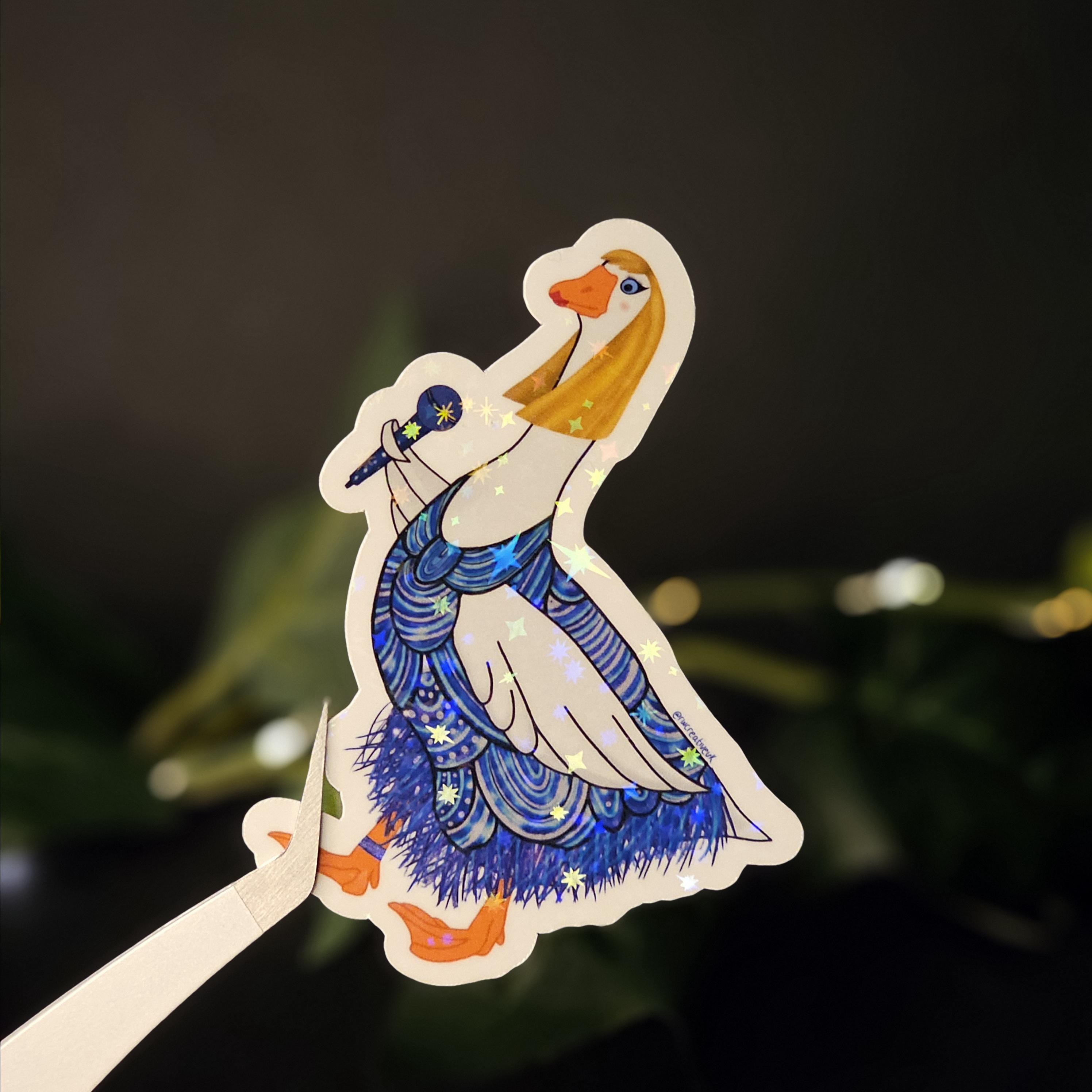 Eras Outfit Goose Sticker