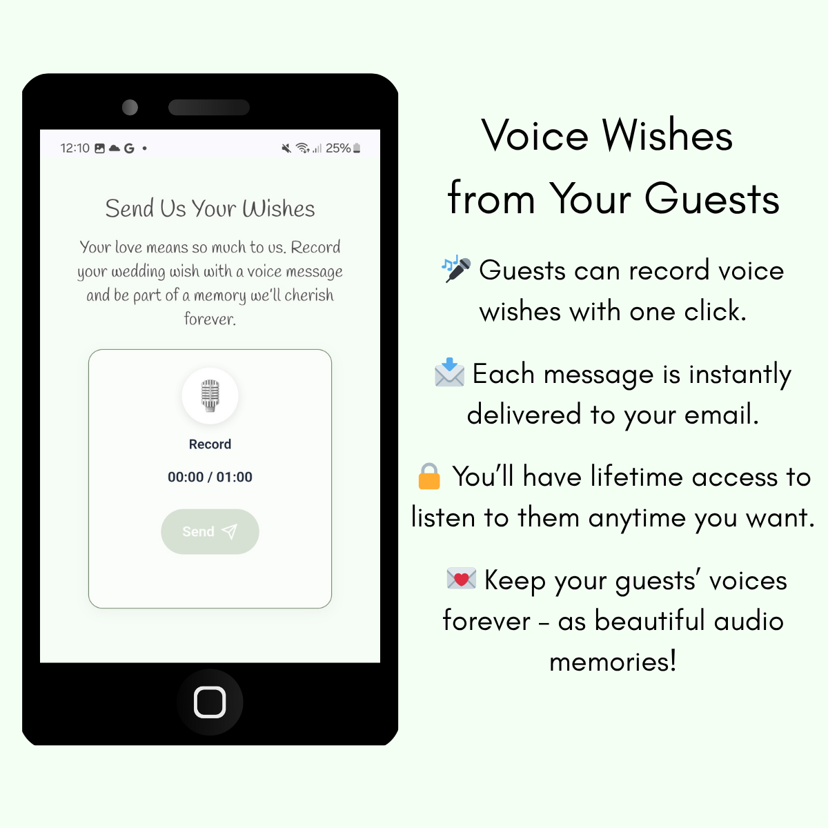 Vintage Garden Inspired - Interactive & Personalized Wedding Invitation Website