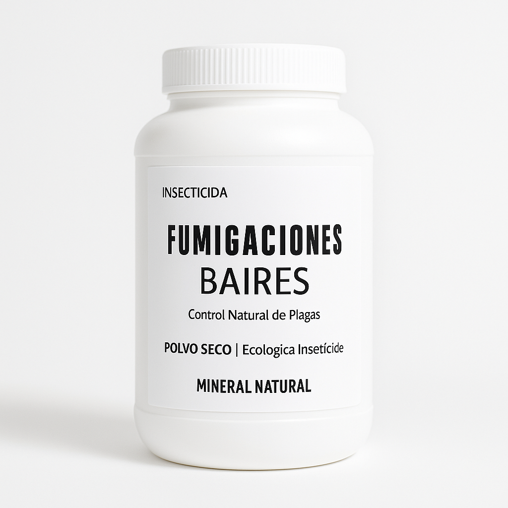 Polvo Seco - Insecticida Natural