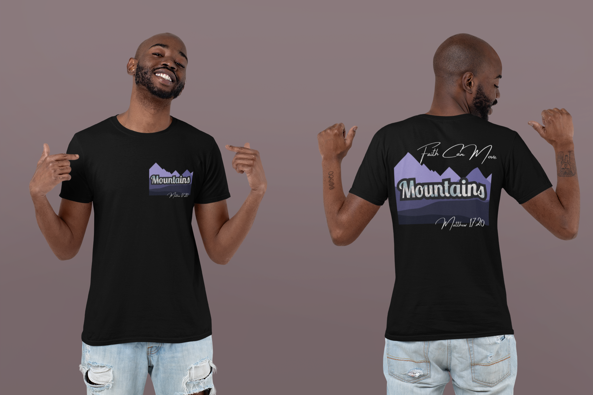 Faith/ Mountains T-Shirt