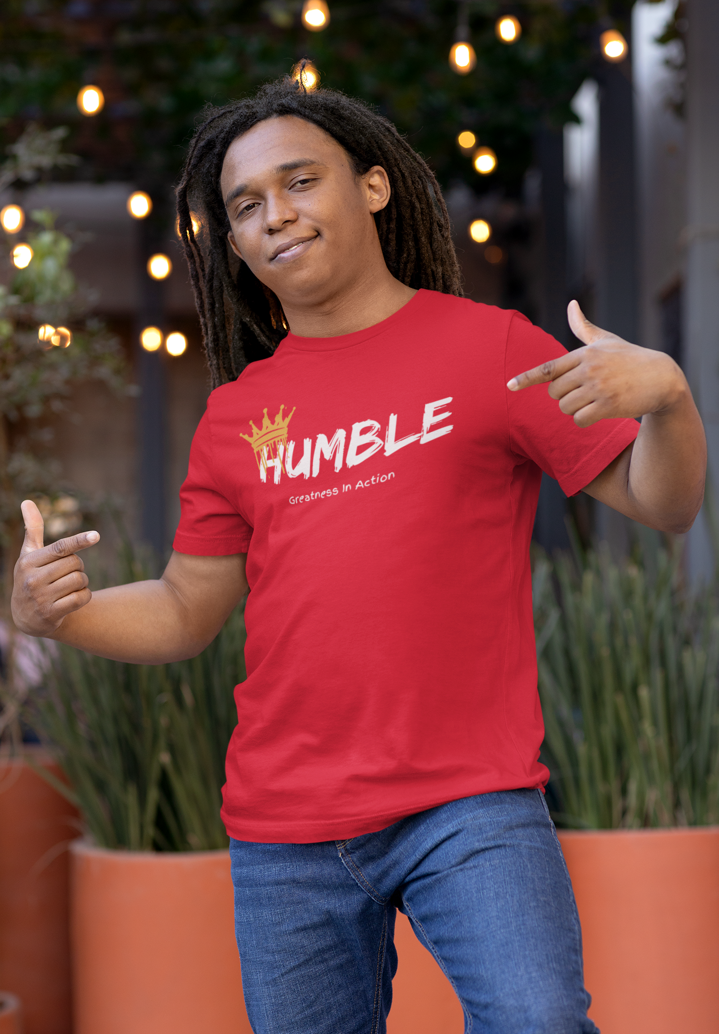 Red 'Humble' T-shirt