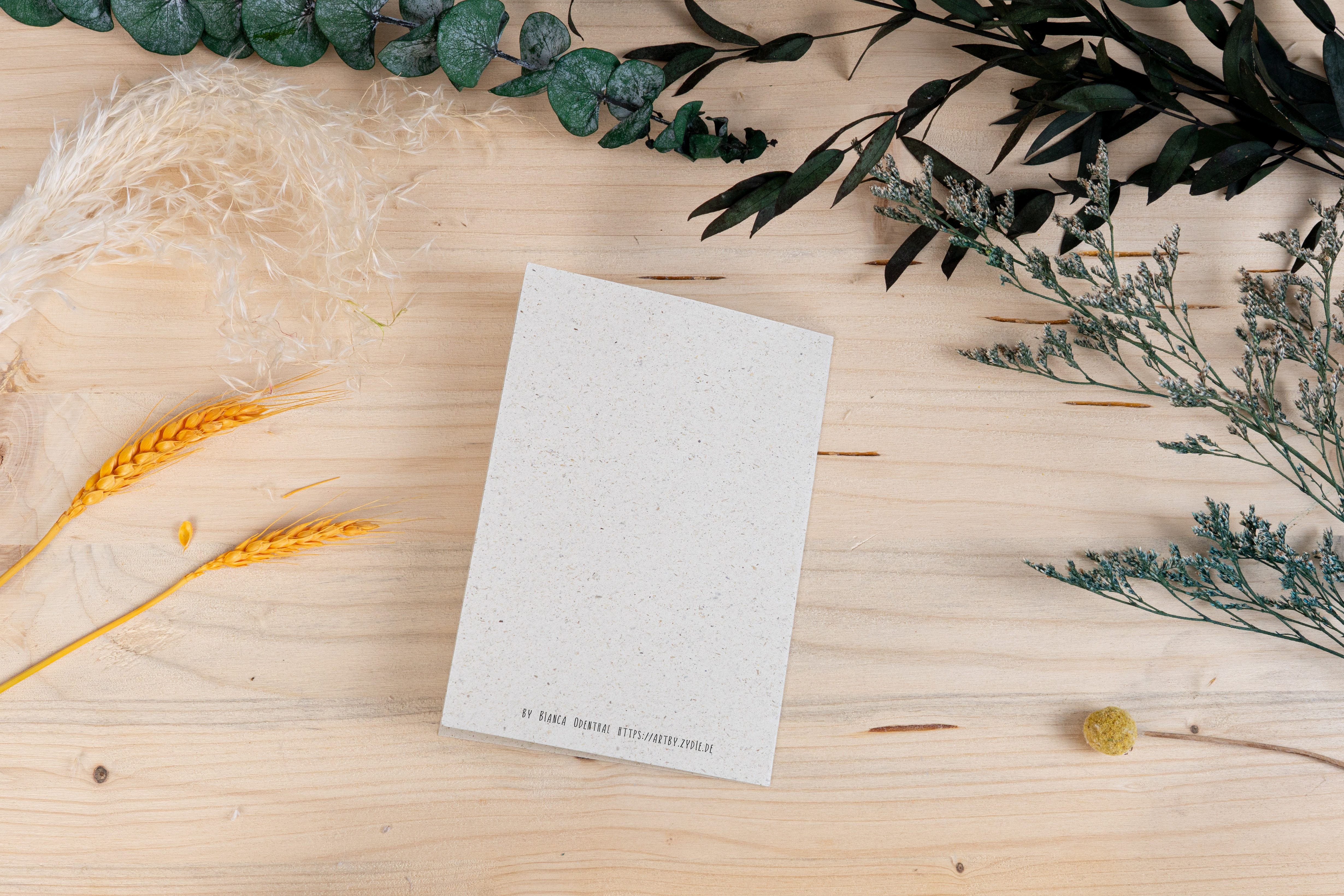 Grußkarte „Rotes Eichhörnchen“