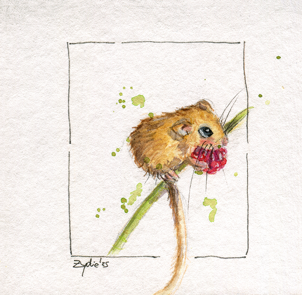 Tiny Art - Haselmaus