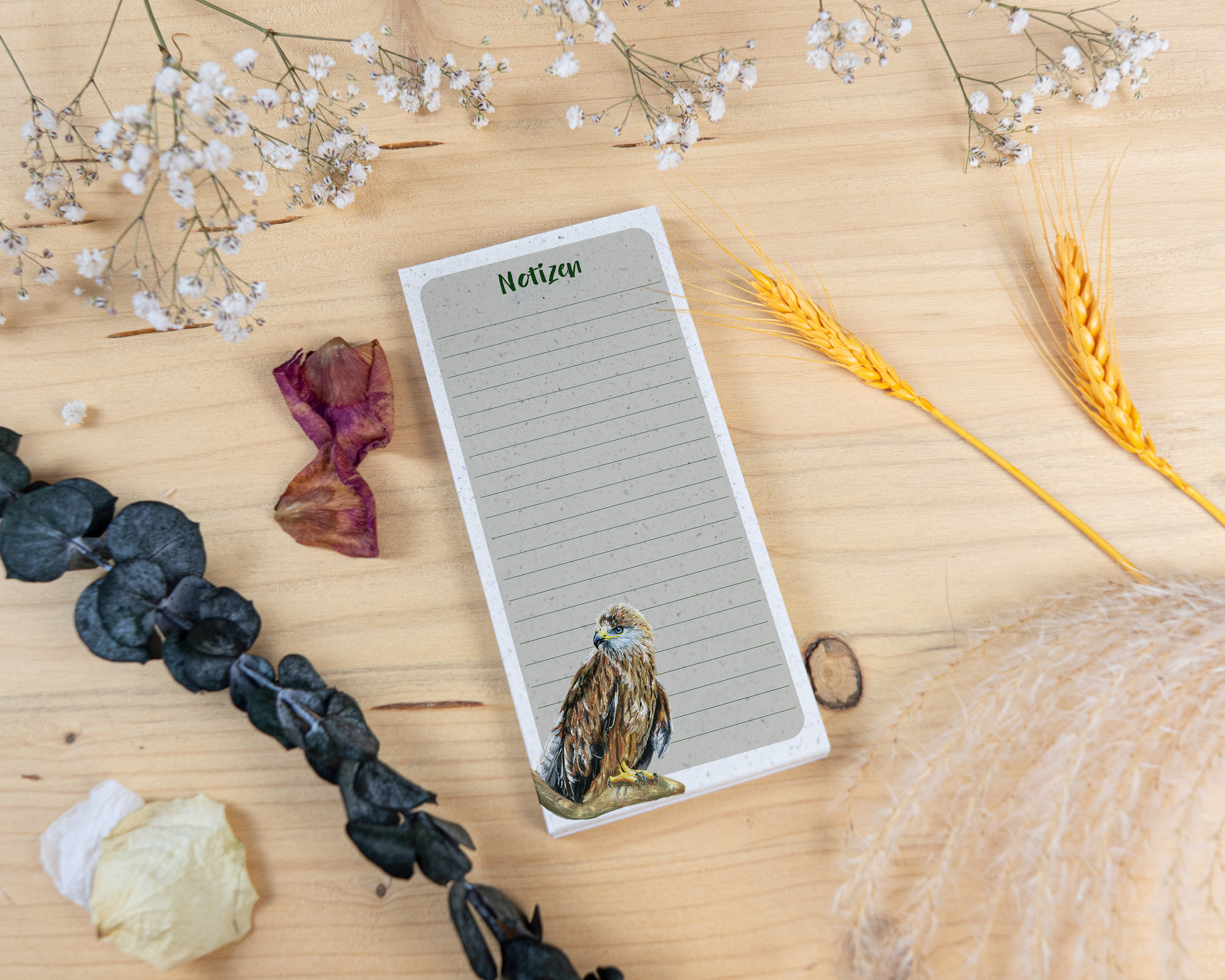 Notizblock - Rotmilan