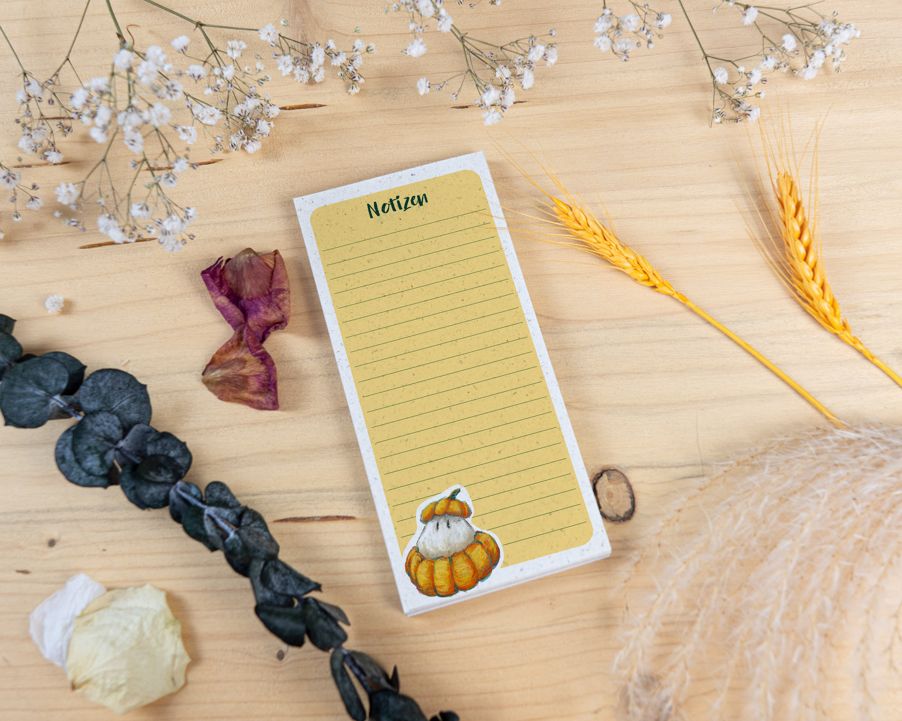 Notizblock - Pinguin im Schuh