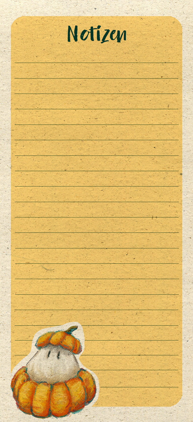 Notizblock - Pinguin im Schuh