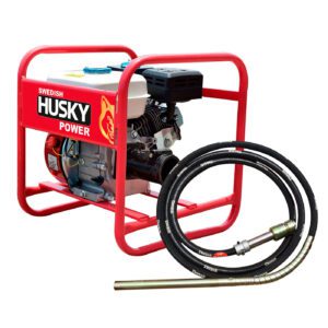 Vibrador Para Concreto Swedish Husky Power C/motor 6.5 Hp – Hkv386-65