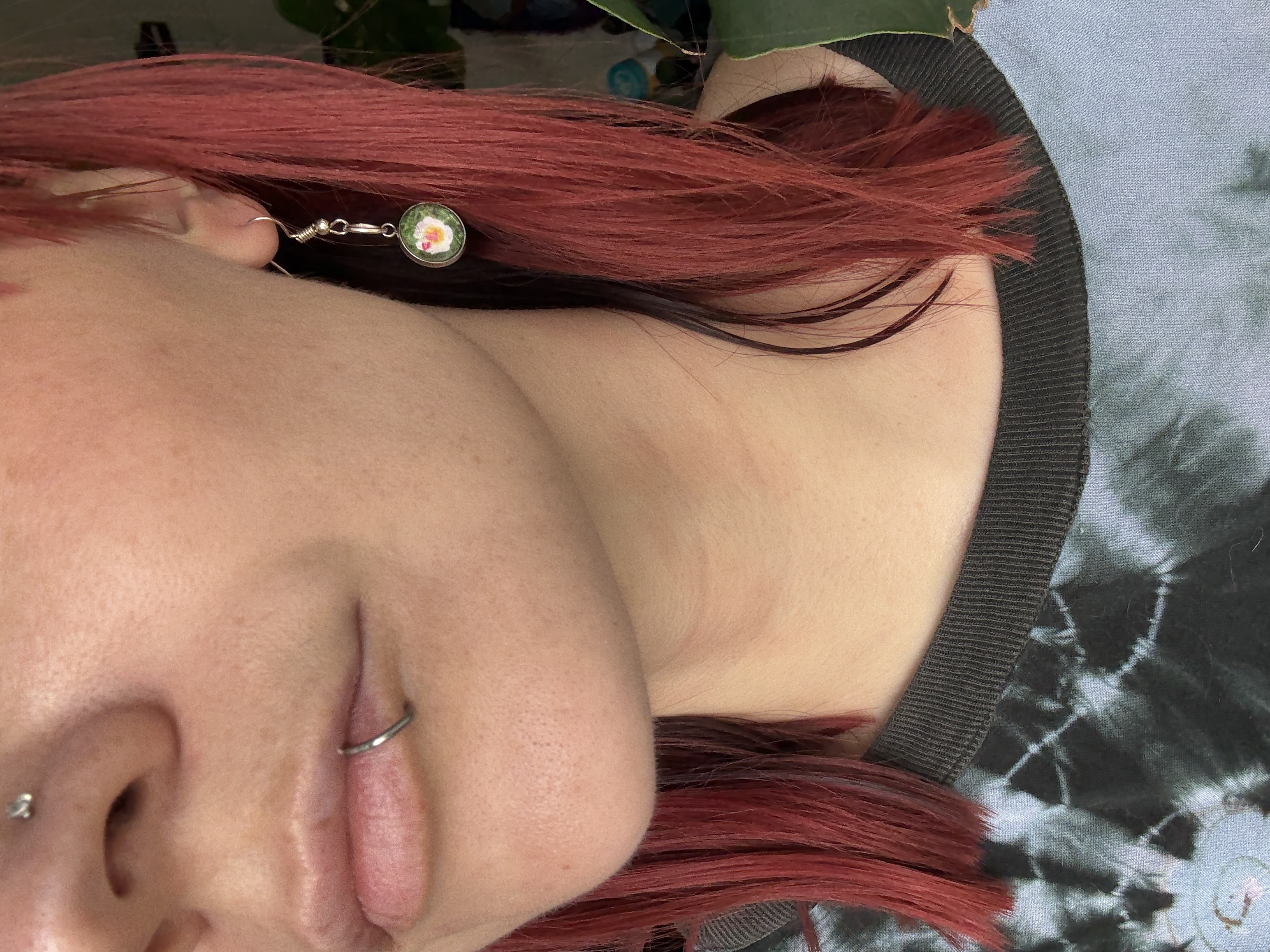 Losing my Head Pendant Earring