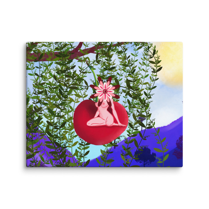 Cherry Bomb Canvas Print