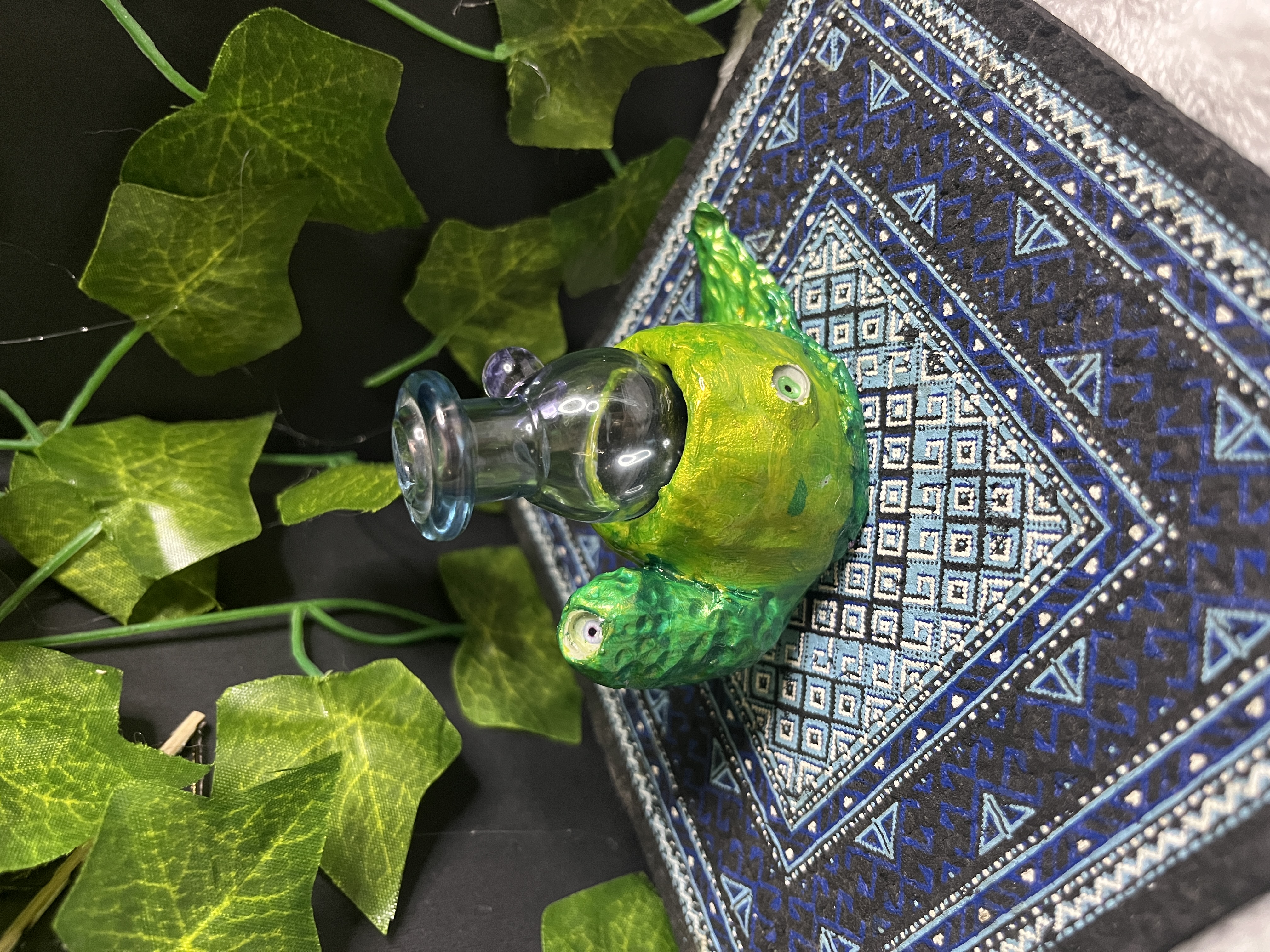 Green Snail Carb Cap Holder