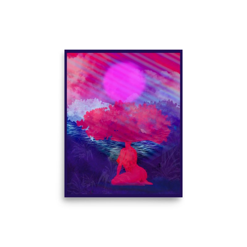 One With Nature Photo Paper Print 