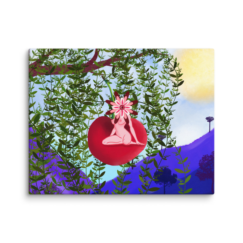 Cherry Bomb Canvas Print
