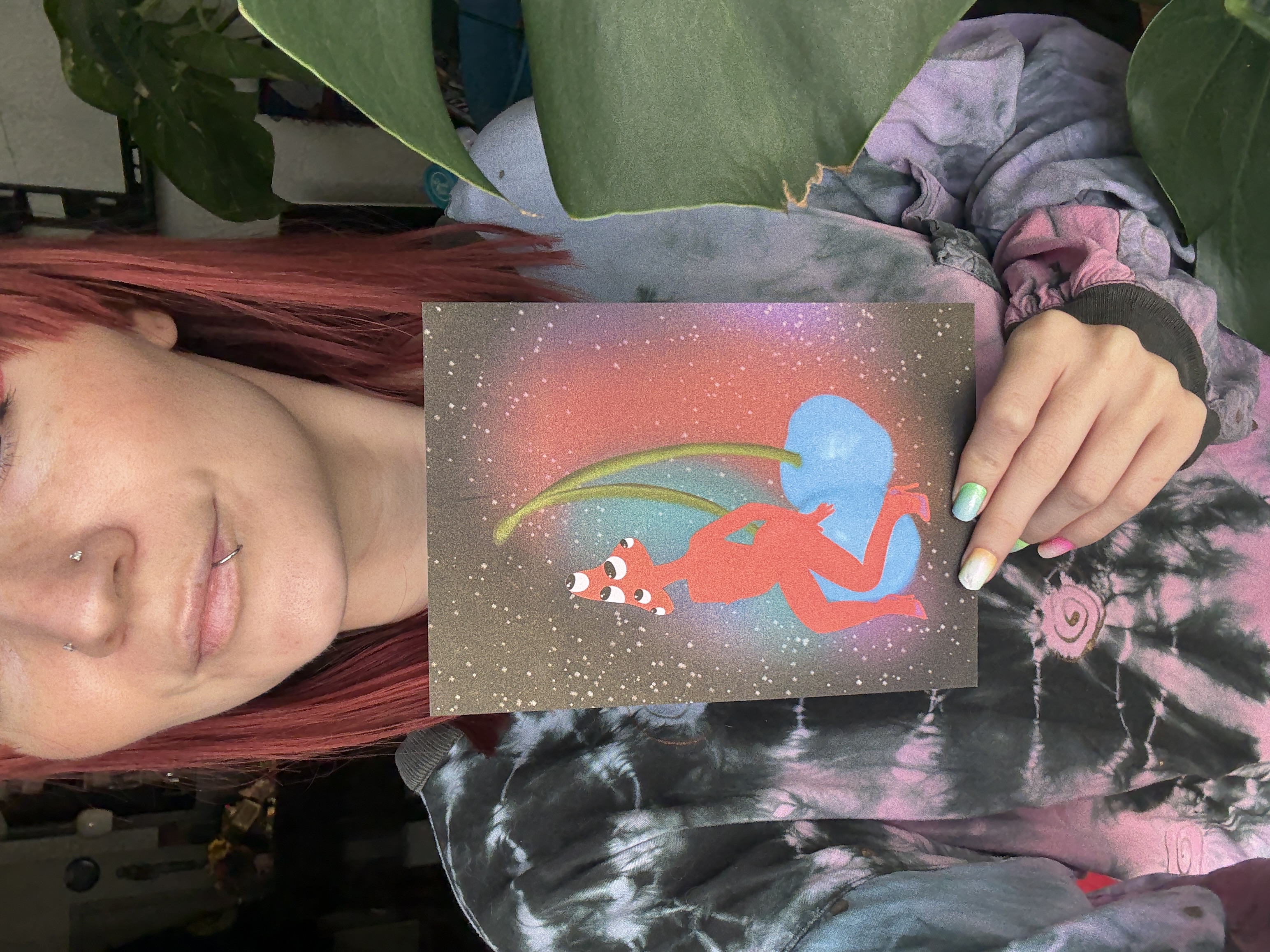 A Fungal and her Space Cherries 