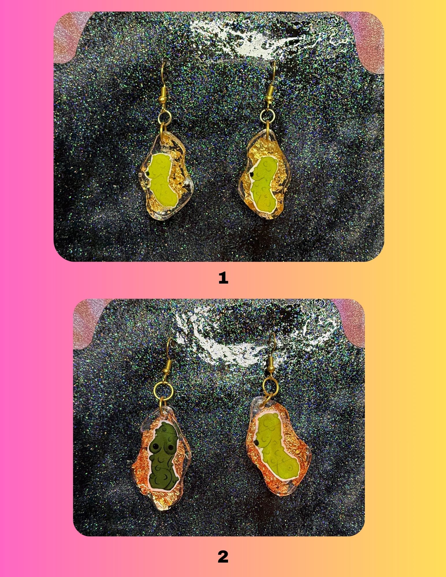Hot Spicy Pickles Earrings