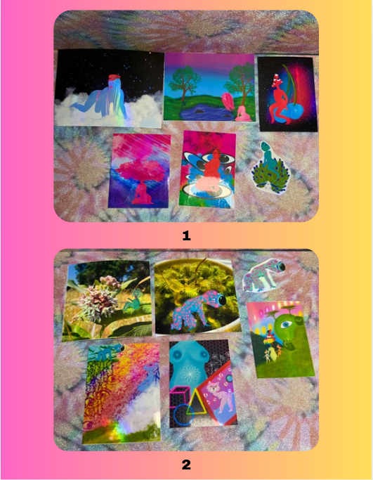 Large Sticker Set of 6