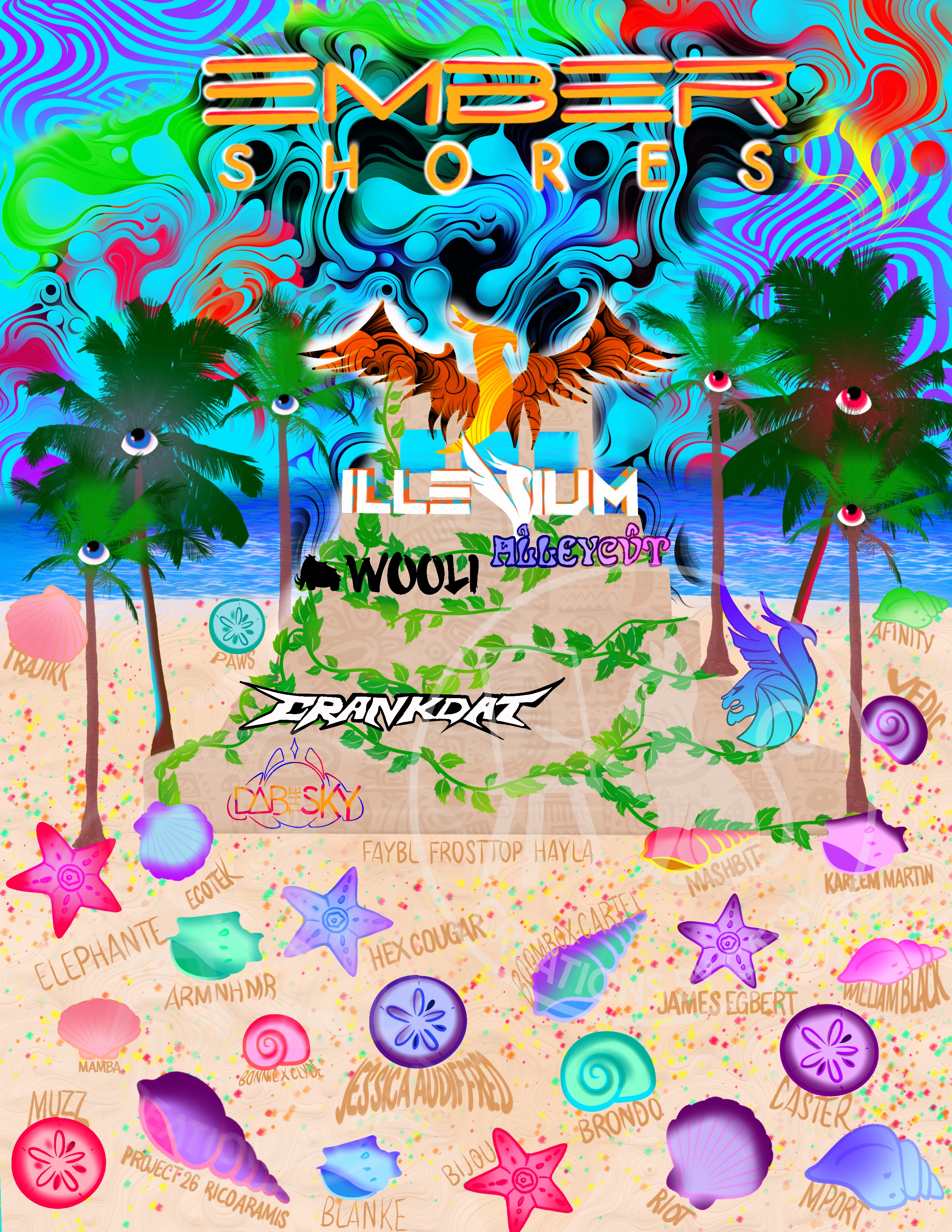 Ember shores 2025 Poster 