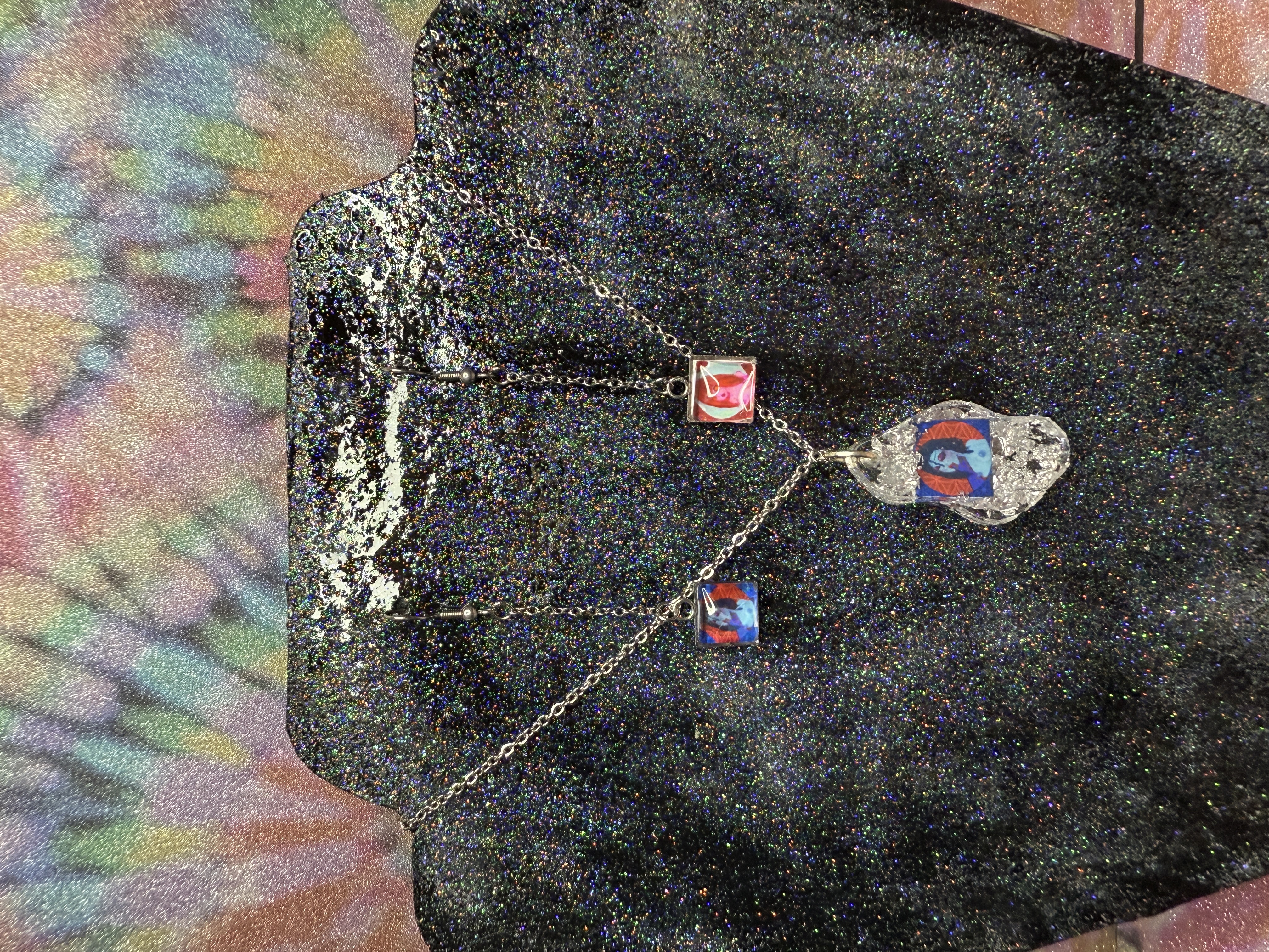 Candy Girls Earring and Necklace Set 