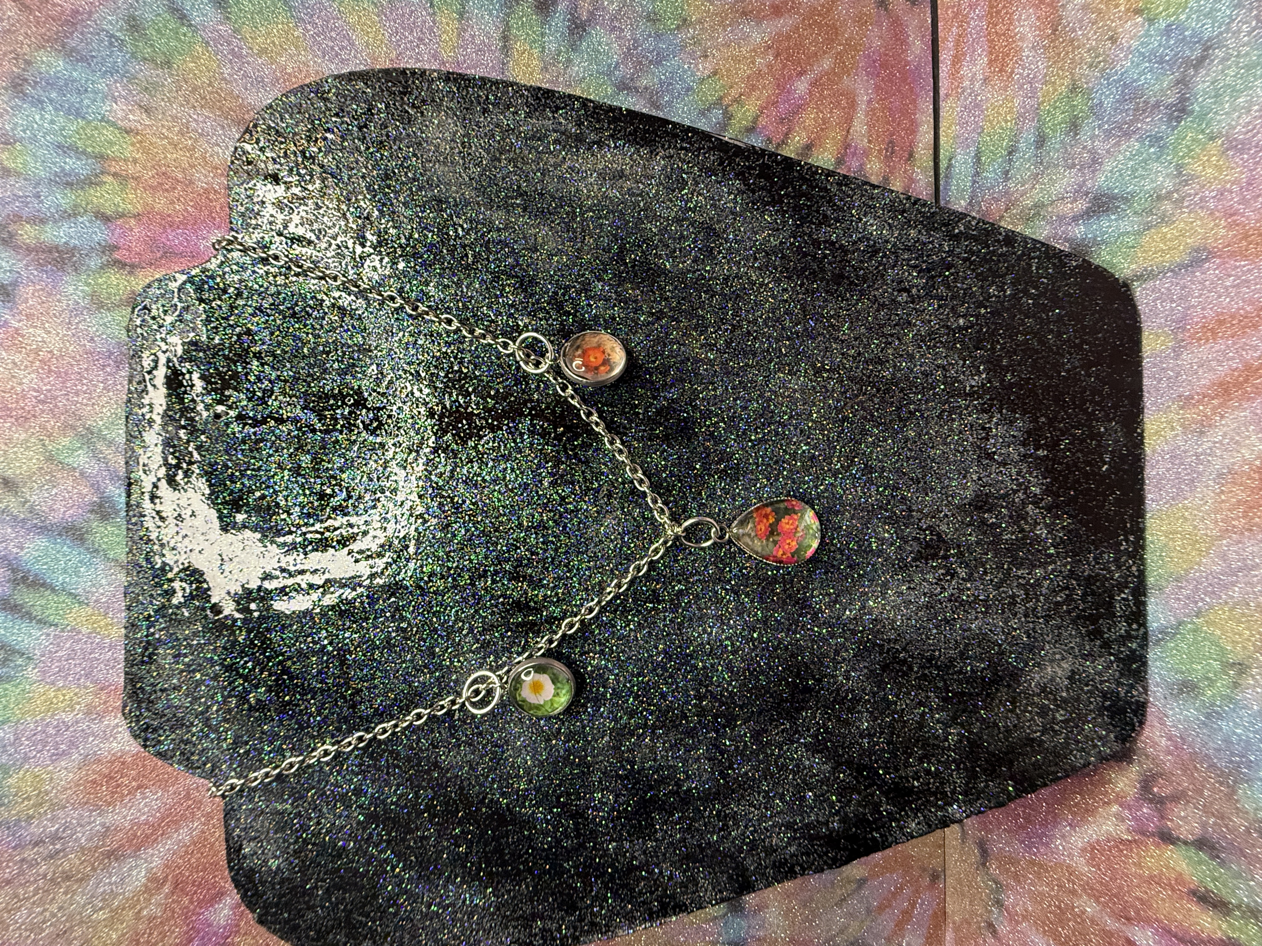 Floral Pendant Necklace