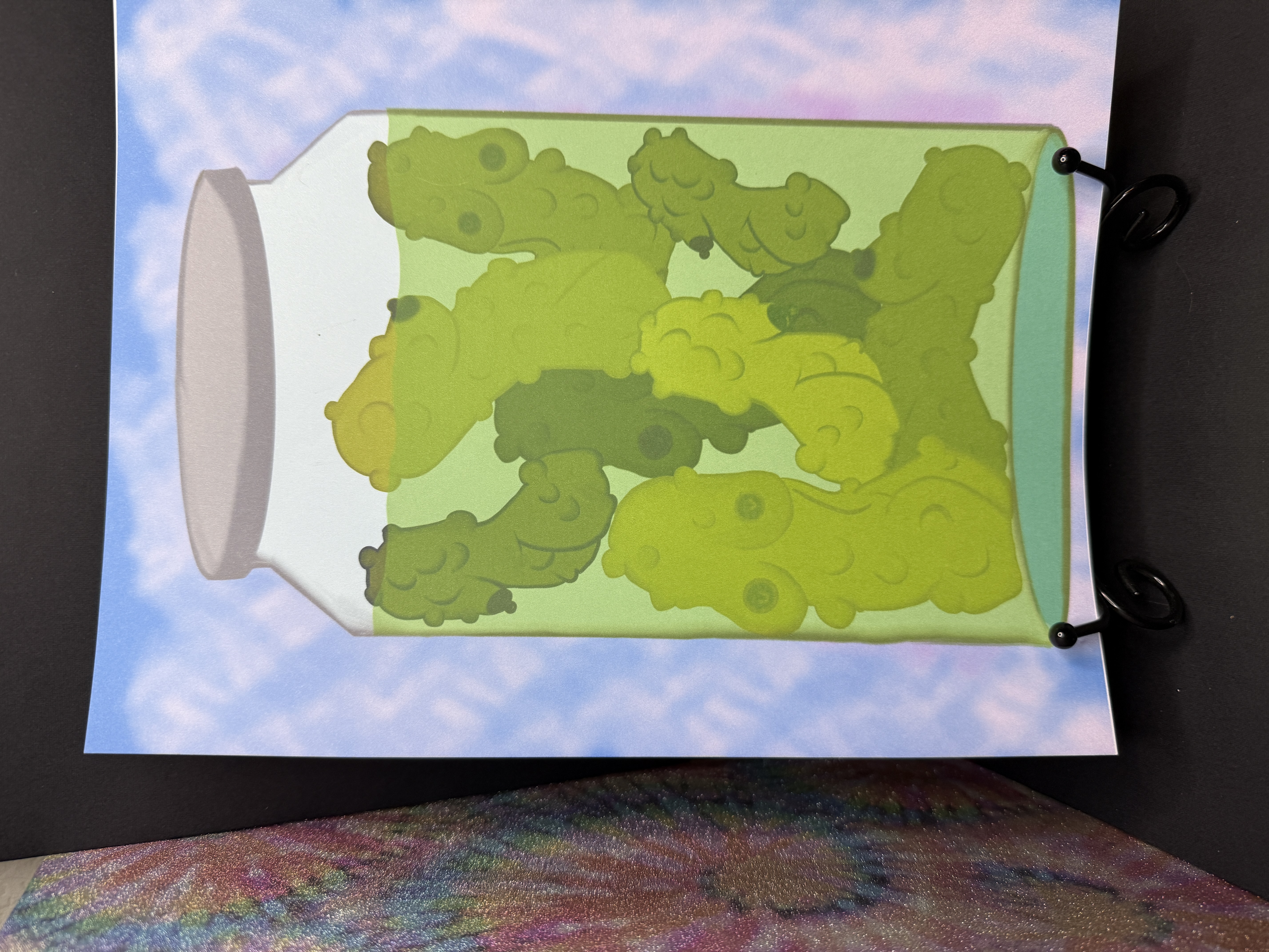 Hot Spicy Pickles Print