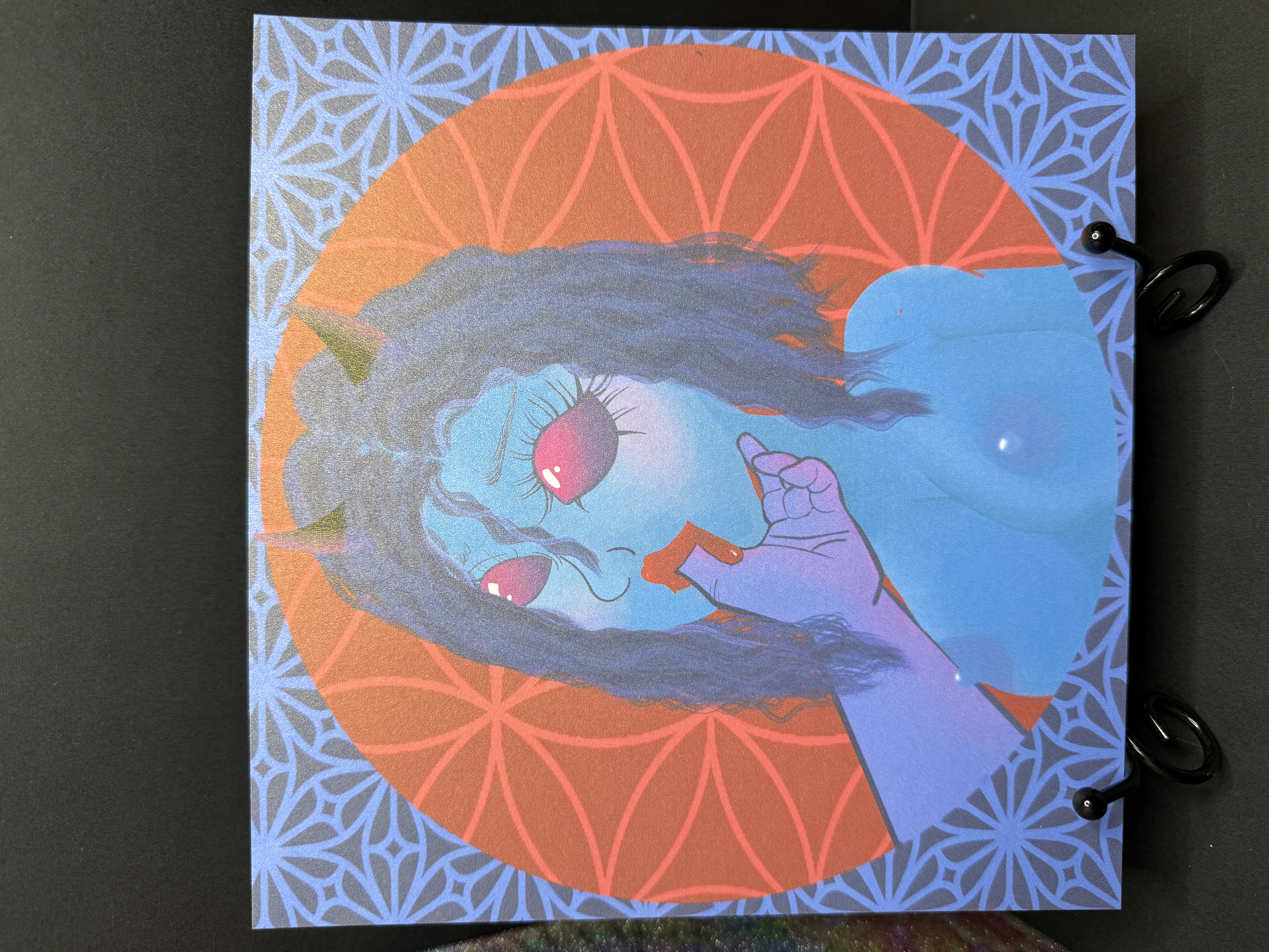 Blue Raspberry Sucker Print