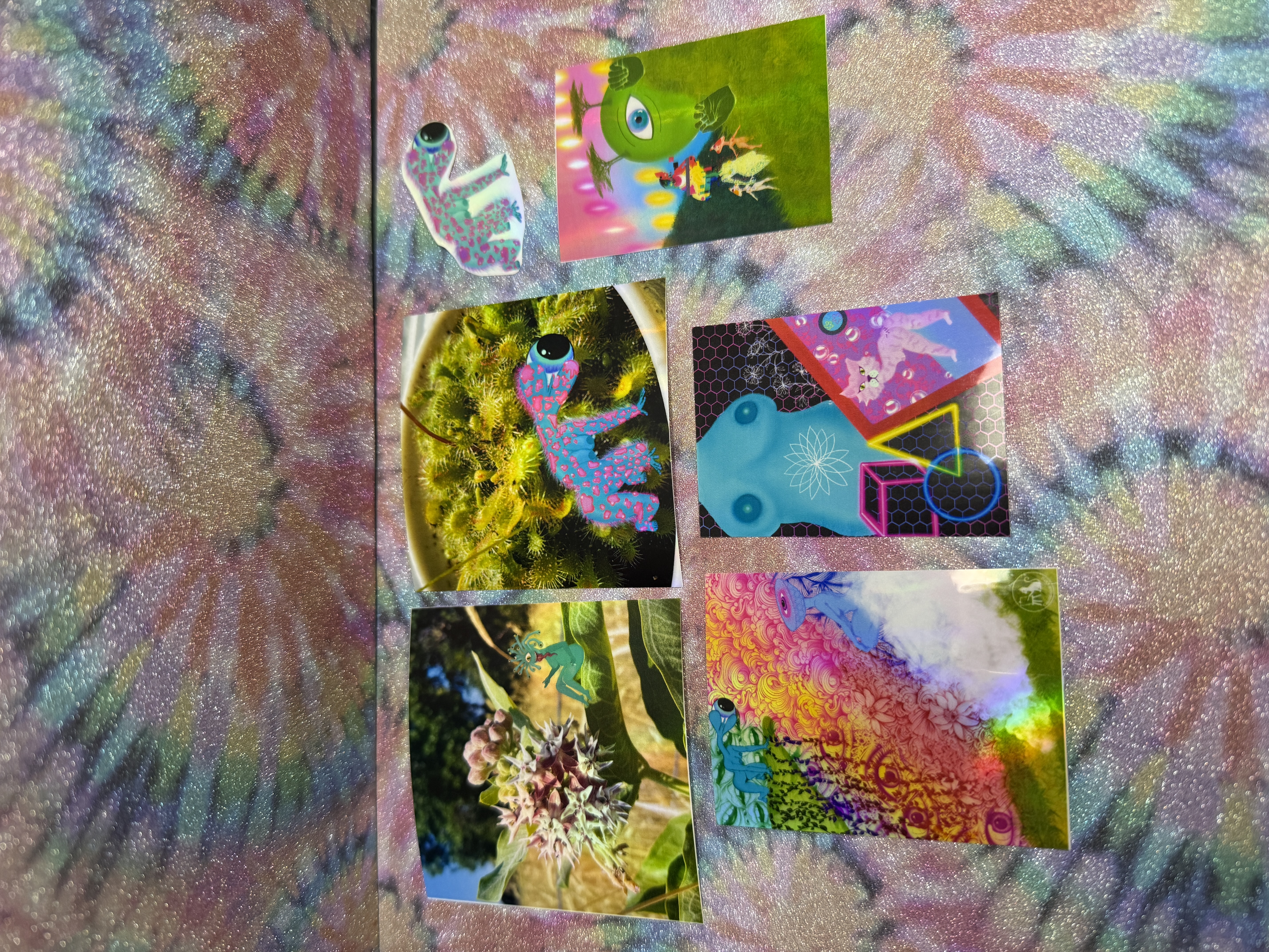 Large Sticker Set of 6