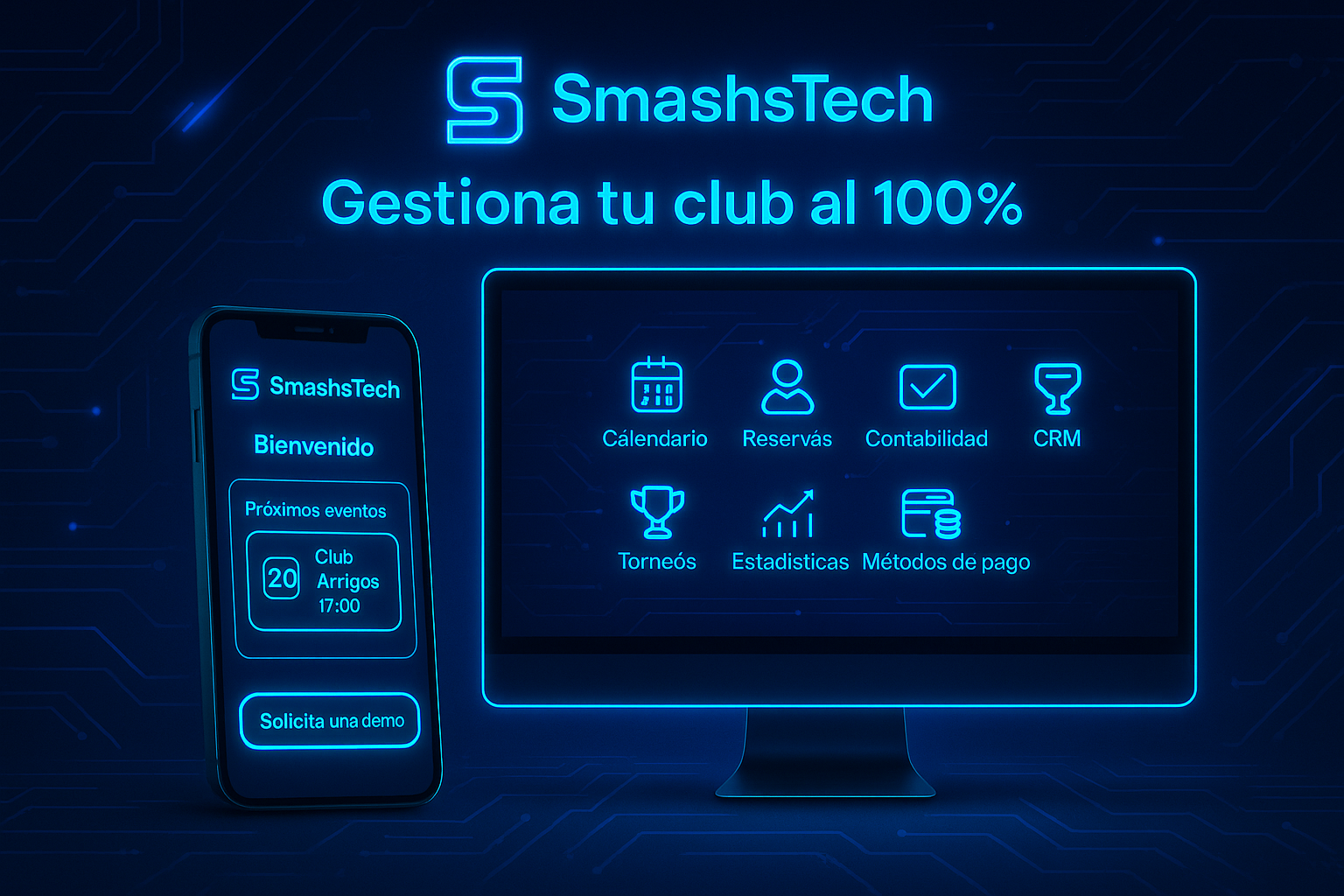 Smashstech software gestión club