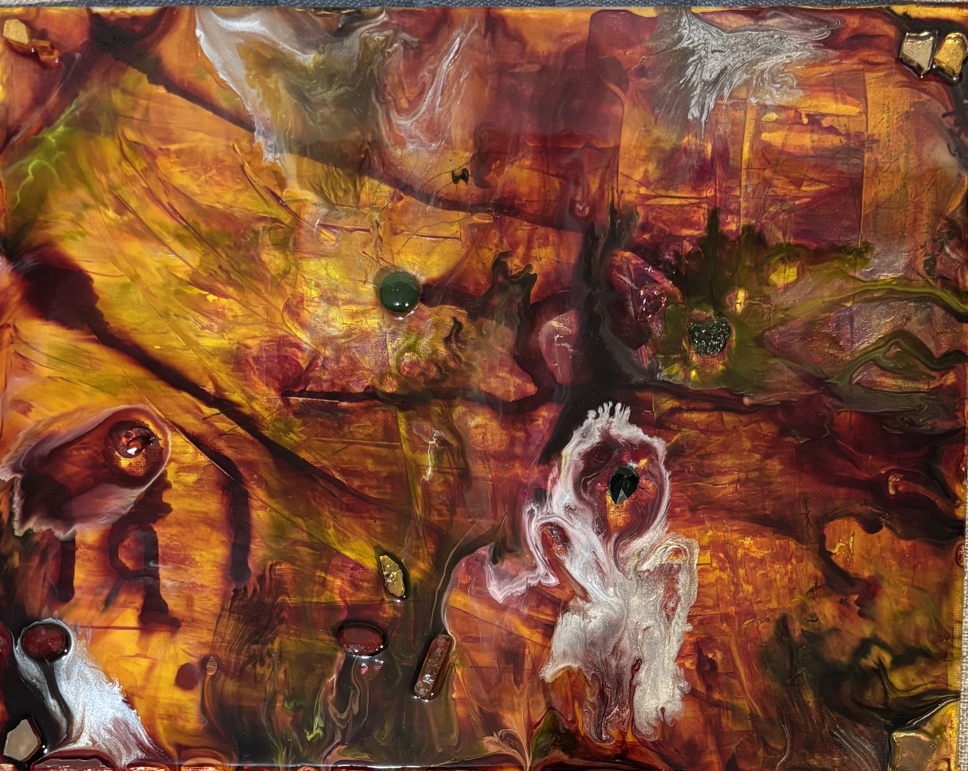 Abstract Resin Art (11x14)