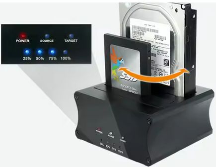 Station d'accueil pour disque dur