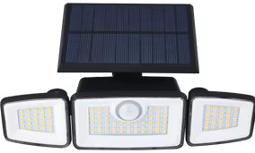 Lampe solaire à détecteur de mouvement